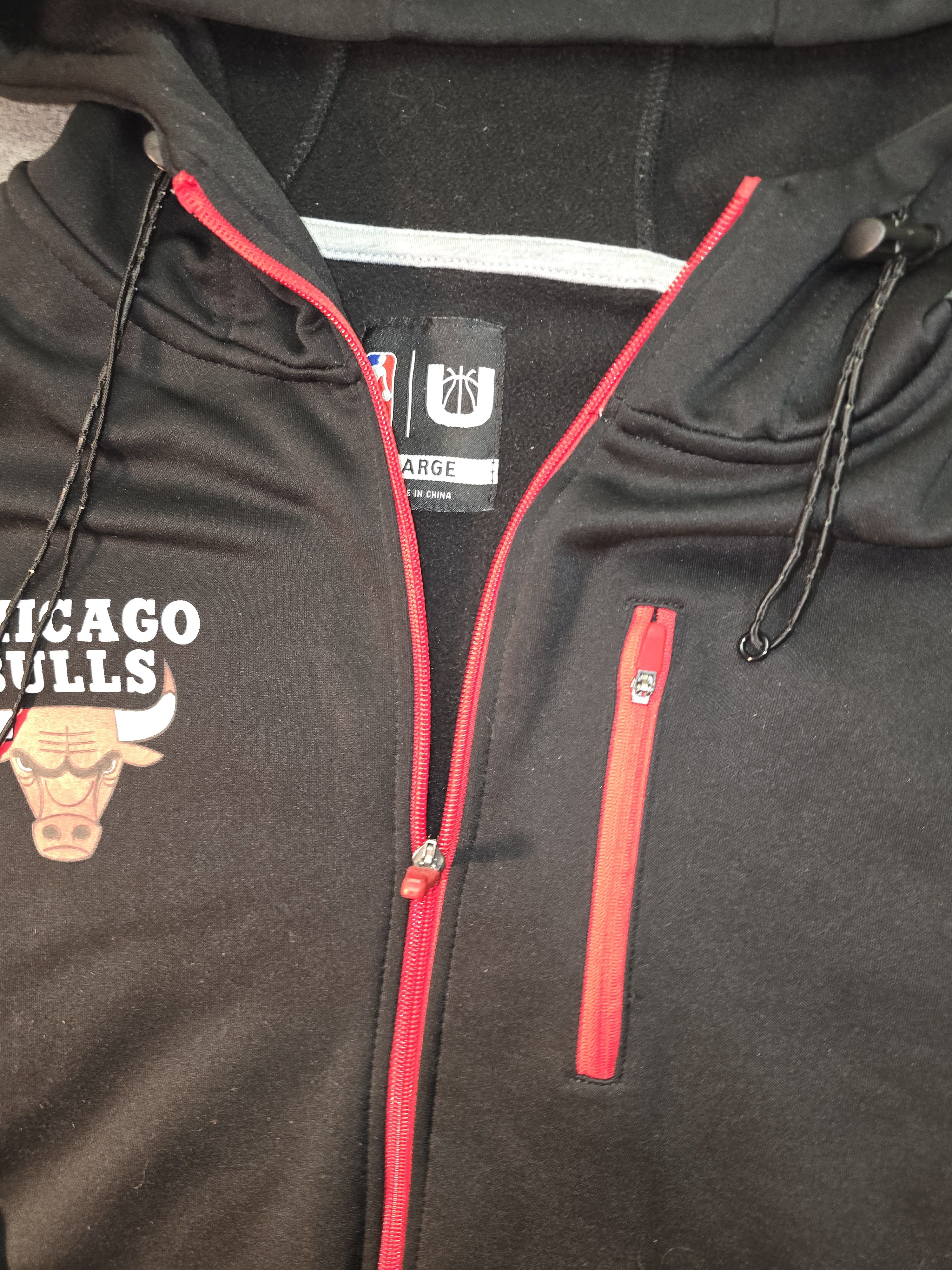 Other Chicago Bulls zip Up lightweight Jacket Mens Large Size US L / EU 52-54 / 3 - 2 Thumbnail