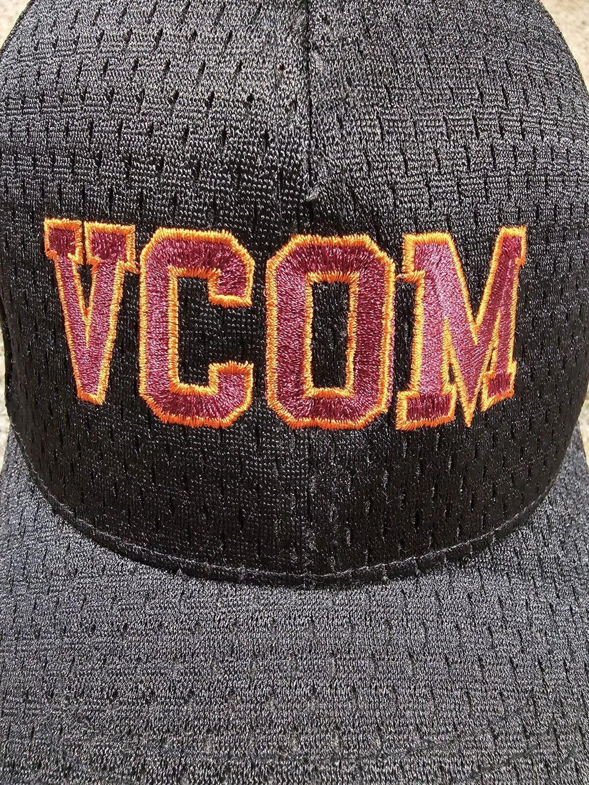 Designer VCOM hat Jersey Mesh Flexfit YUPOONG Volcom? Approx 7 1/4 Size ONE SIZE - 3 Thumbnail