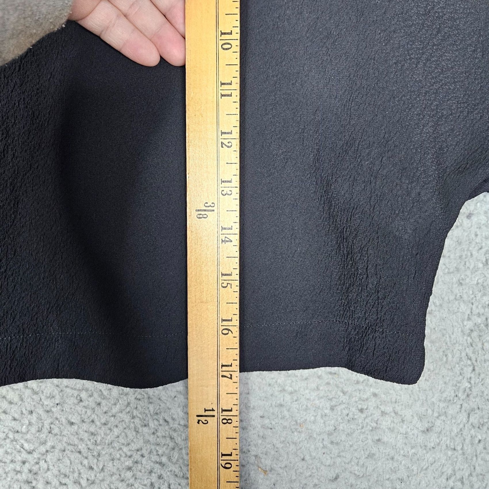 Vintage Wilfred Women's Cropped V-neck Short sleeve Top XXS Black Blouse Cropped All Seasons Shirt Womens 2XS Regular Fit Size XXS / US 00 / IT 34 - 8 Thumbnail