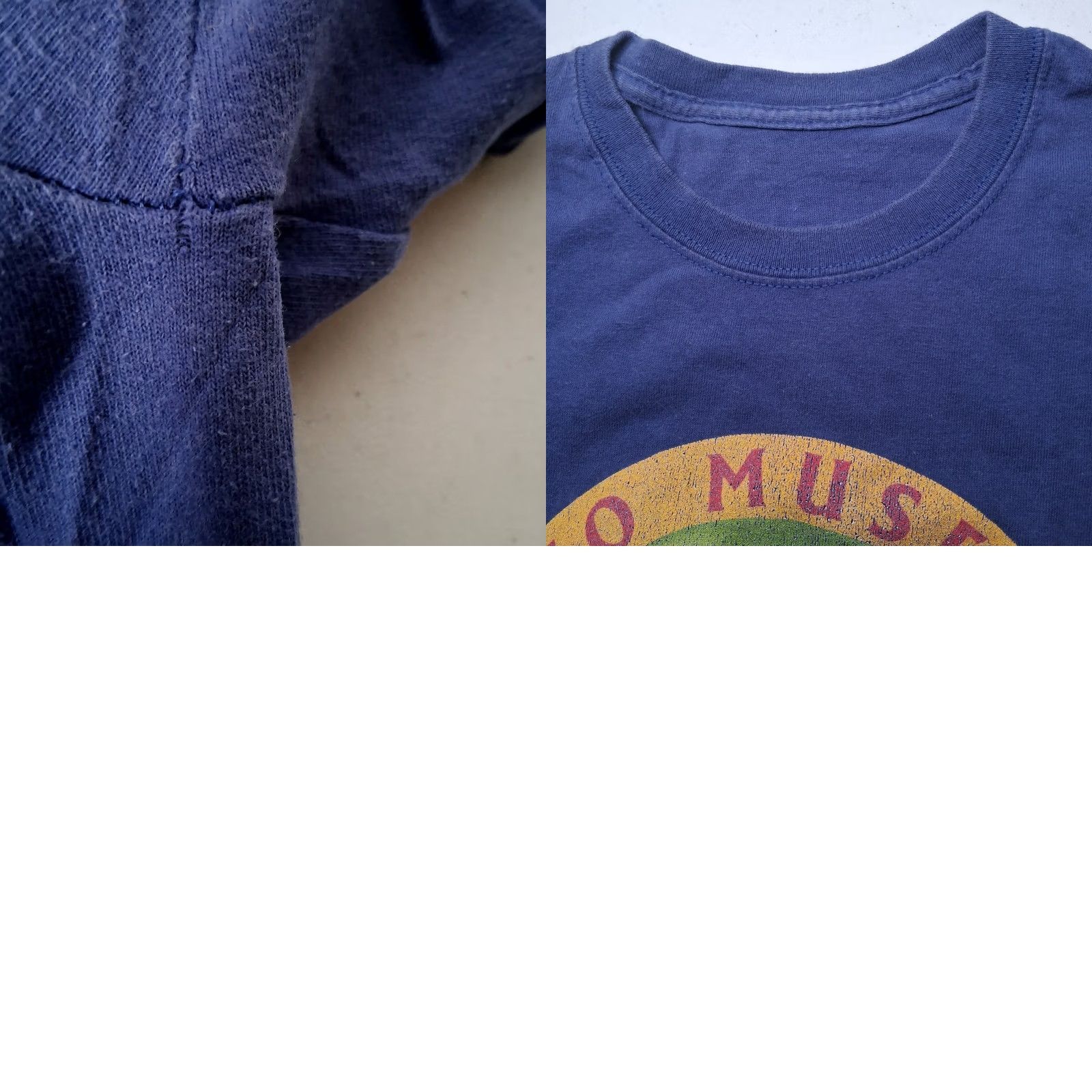Vintage UFO Museum Shirt L Blue Green Alien Aliens UAP UFOs UAP UAPs Alien Museum Graphic Crew Neck Long Sleeve Cotton Blend Knit Mens Size US L / EU 52-54 / 3 - 8 Thumbnail