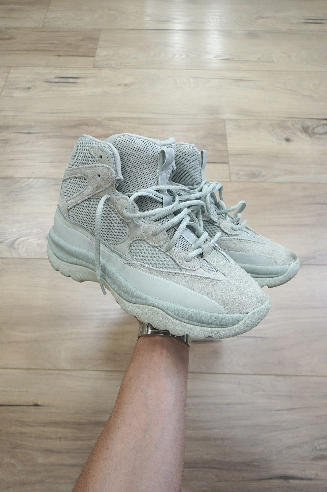 Yeezy Adidas Yeezy Desert Boot 'Salt' Size US 10.5 / EU 43-44 - 3 Thumbnail