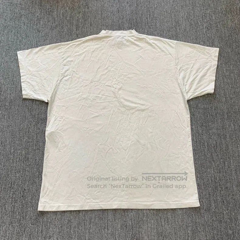 Balenciaga Balenciaga White Mirror Logo T-Shirt. Size US XS / EU 42 / 0 - 2 Thumbnail