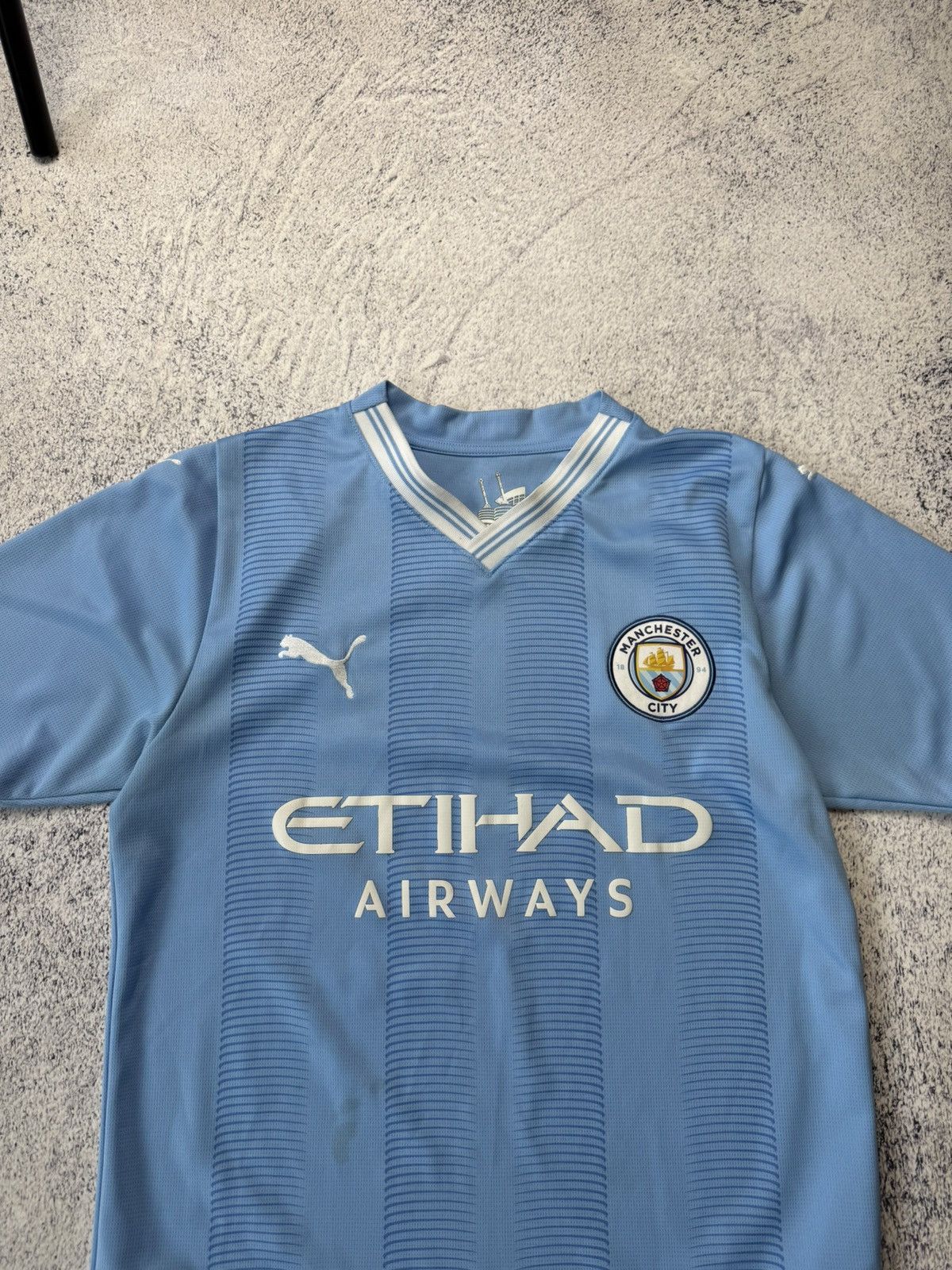 Puma Puma Mens Manchester City 2023 Home Jersey Soccer Blokecore Size US S / EU 44-46 / 1 - 3 Thumbnail