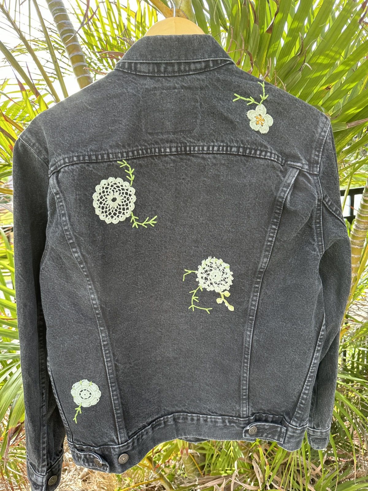 Levi's Levi’s x Bentgablenits Embroidered Vintage Denim Jacket Size US S / EU 44-46 / 1 - 2 Thumbnail