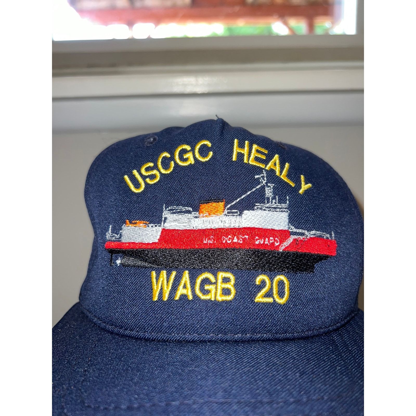 Vintage Vintage USCGC US Coast Guard WAGB 20 Ship Hat Headwear VTG O Size ONE SIZE - 3 Thumbnail