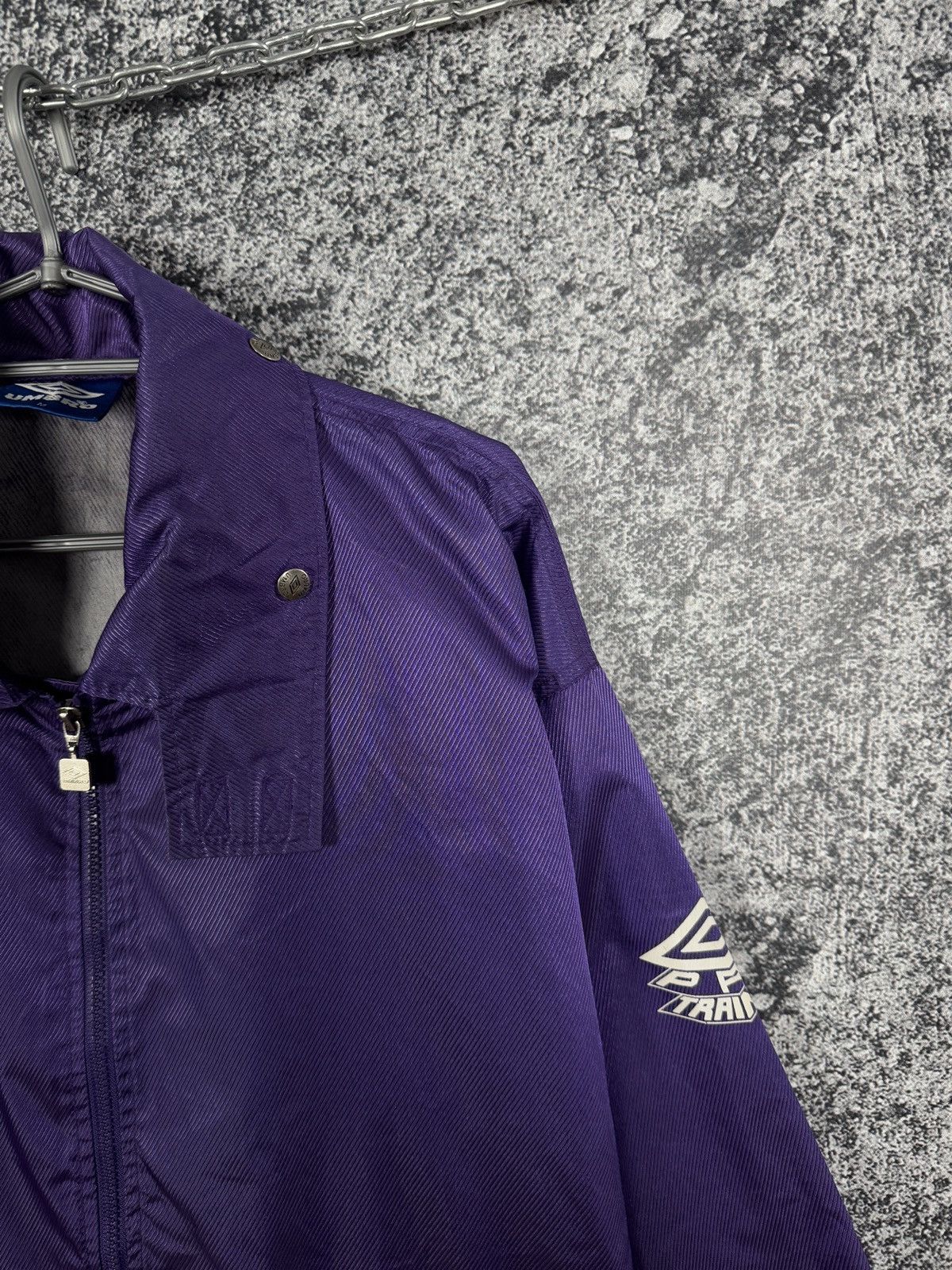 Umbro UMBRO Pro Training Vintage 90s Rain Jacket Windbreaker Sz M Size US M / EU 48-50 / 2 - 3 Thumbnail