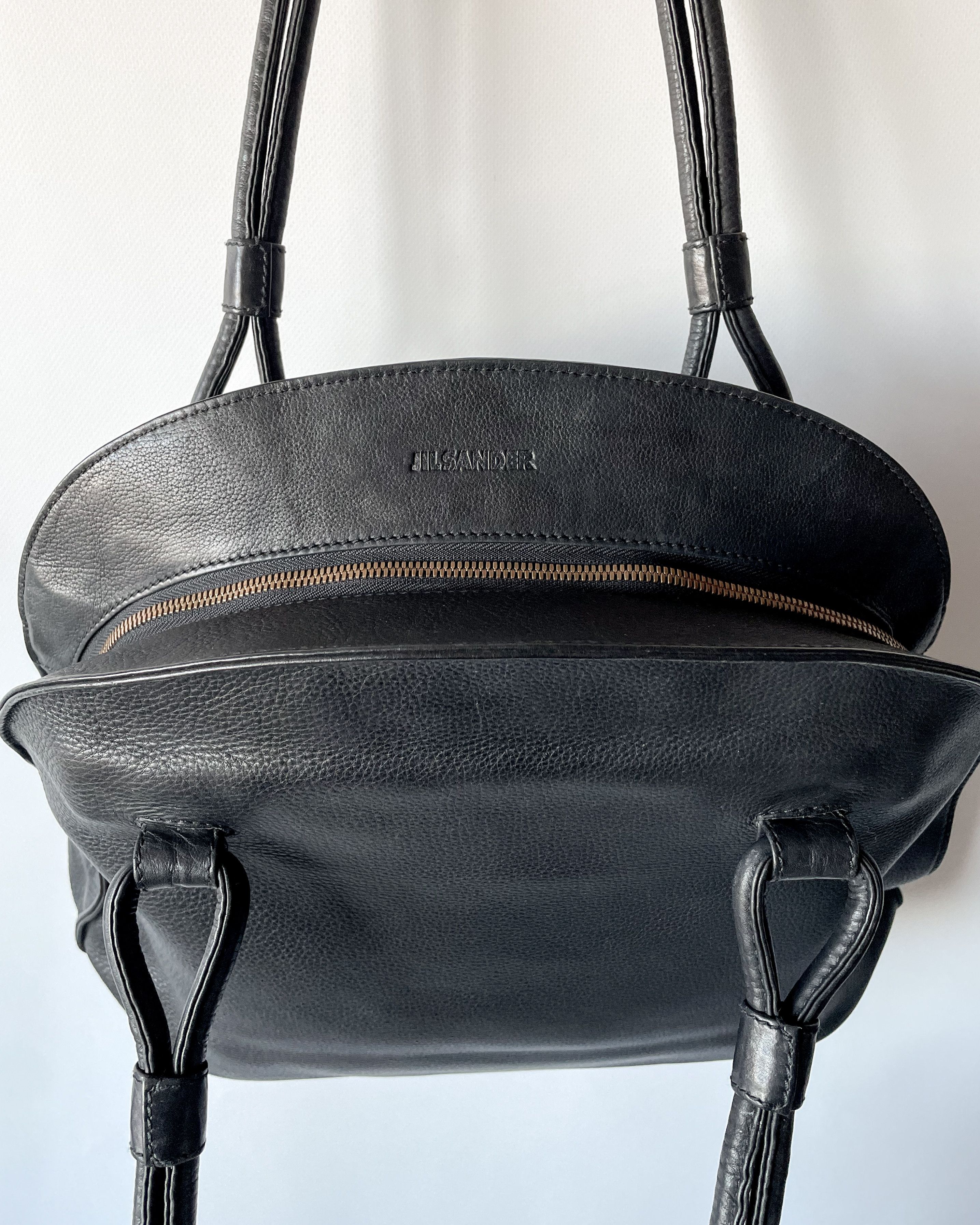 Jil Sander Jil Sander Black Leather Shoulder Bag Size ONE SIZE - 5 Thumbnail