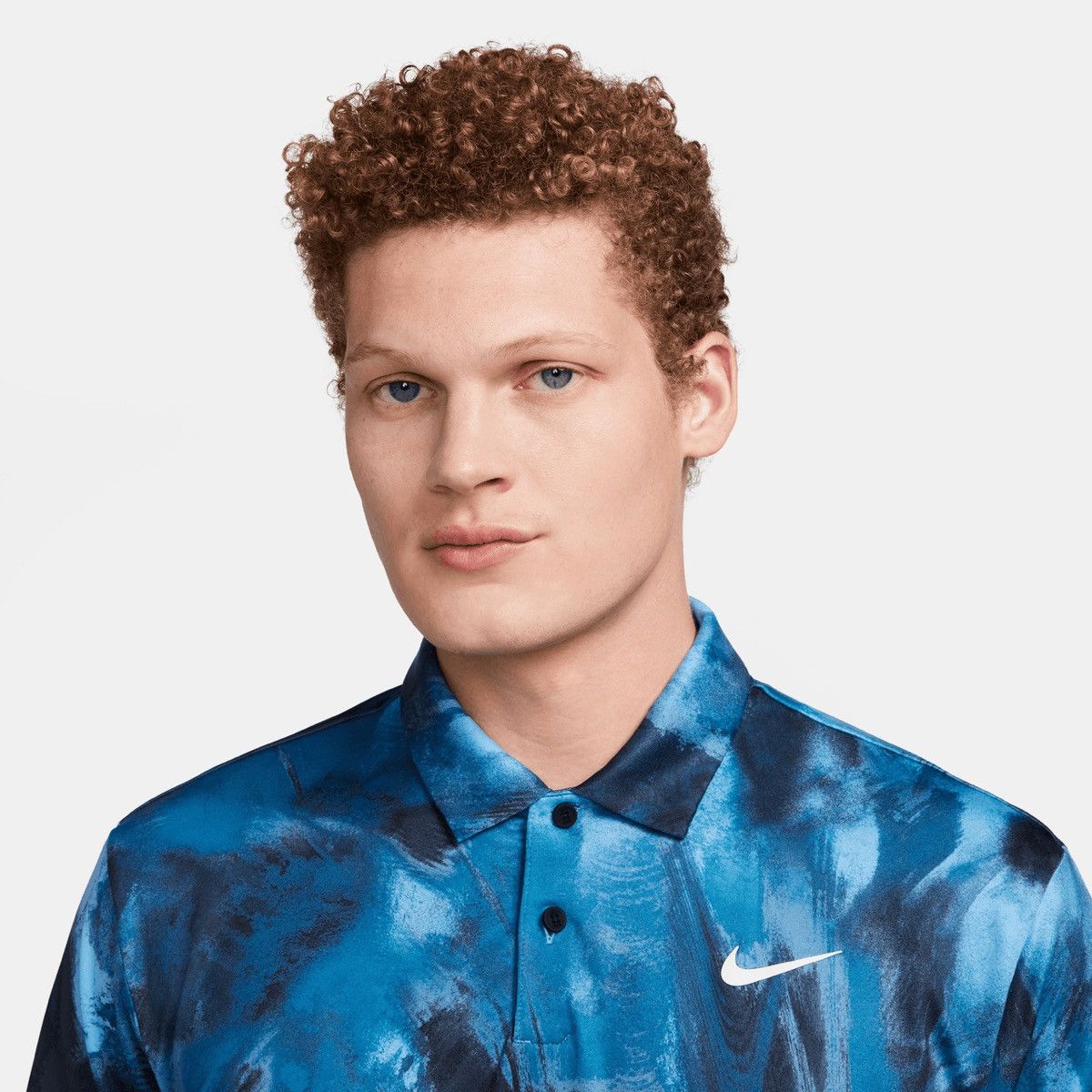 Nike Nike Golf Polo Shirt Dri-Fit Tour Blue Stretch Size US L / EU 52-54 / 3 - 2 Thumbnail