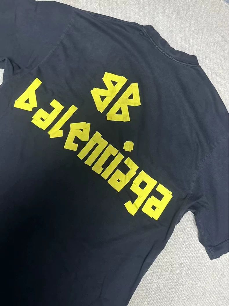 Balenciaga Balenciaga 23SS T-Shirt With Tape Design-2506 Size US M / EU 48-50 / 2 - 3 Thumbnail