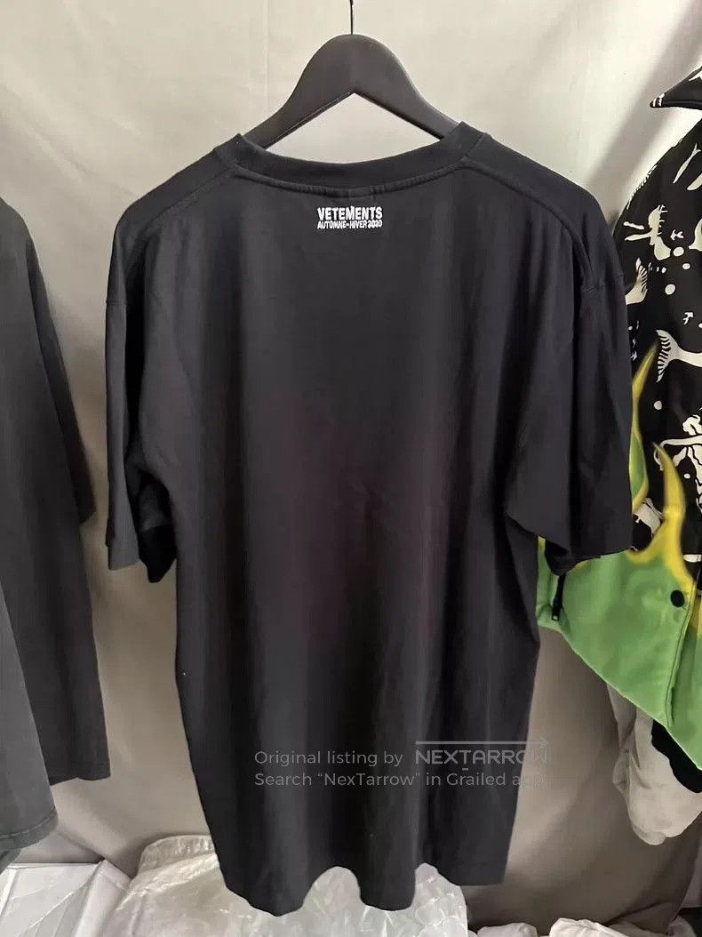 Vetements Vetements Warning Short Sleeve T. Size US L / EU 52-54 / 3 - 3 Thumbnail