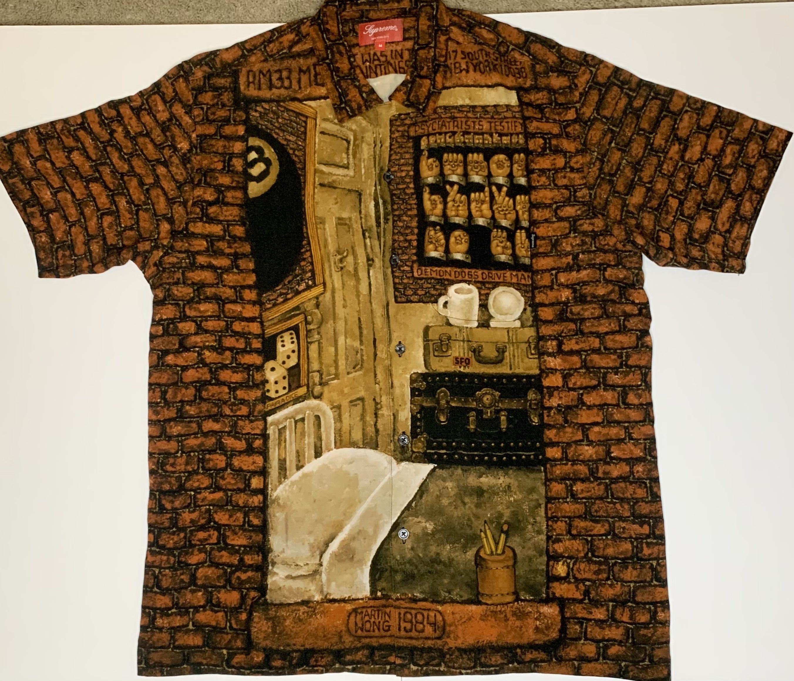 Supreme SS19 Secret World Rayon (MED)