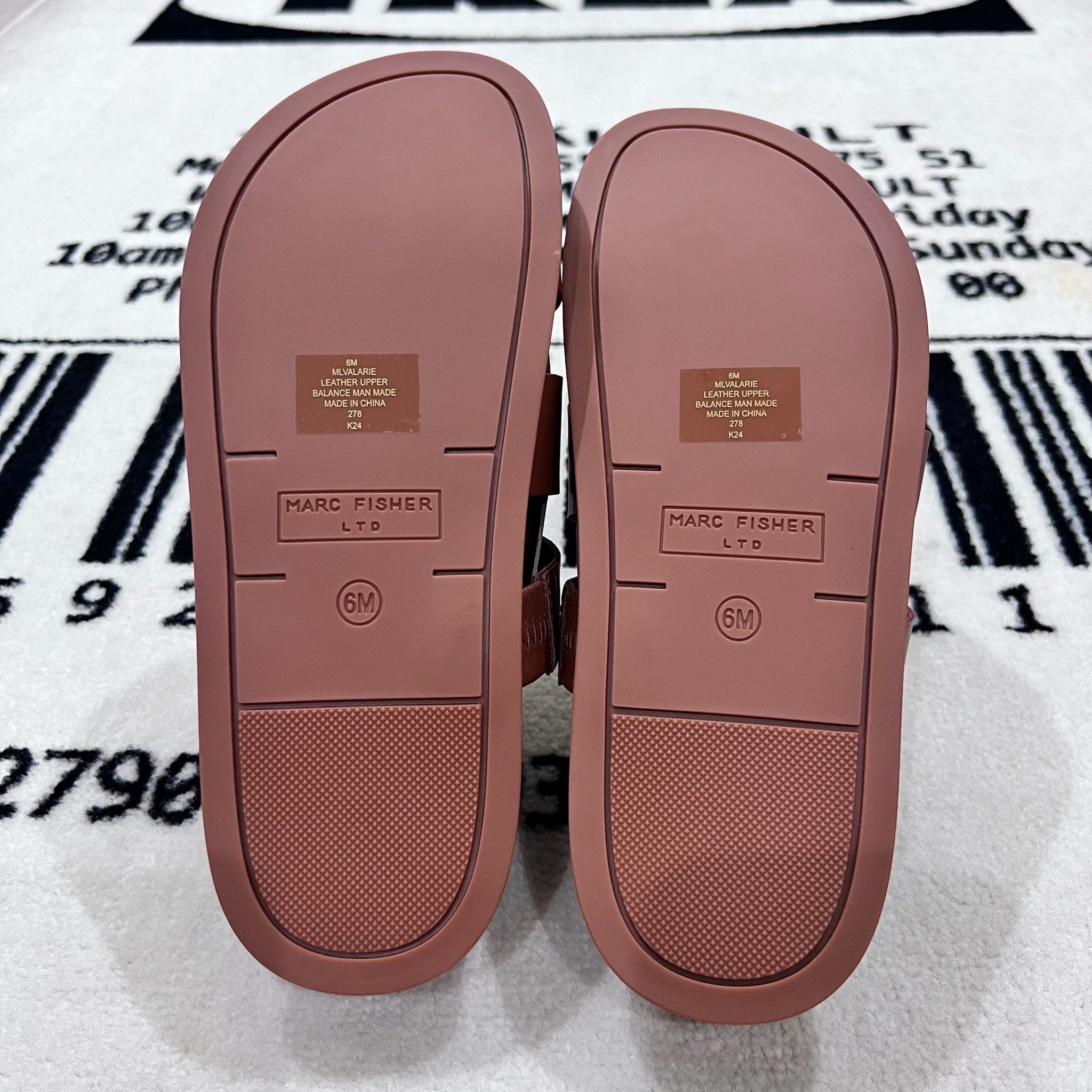 Marc Fisher Marc Fisher Verity Fisherman Flat Footbed Strappy Sandal Size US 6 / IT 36 - 8 Thumbnail