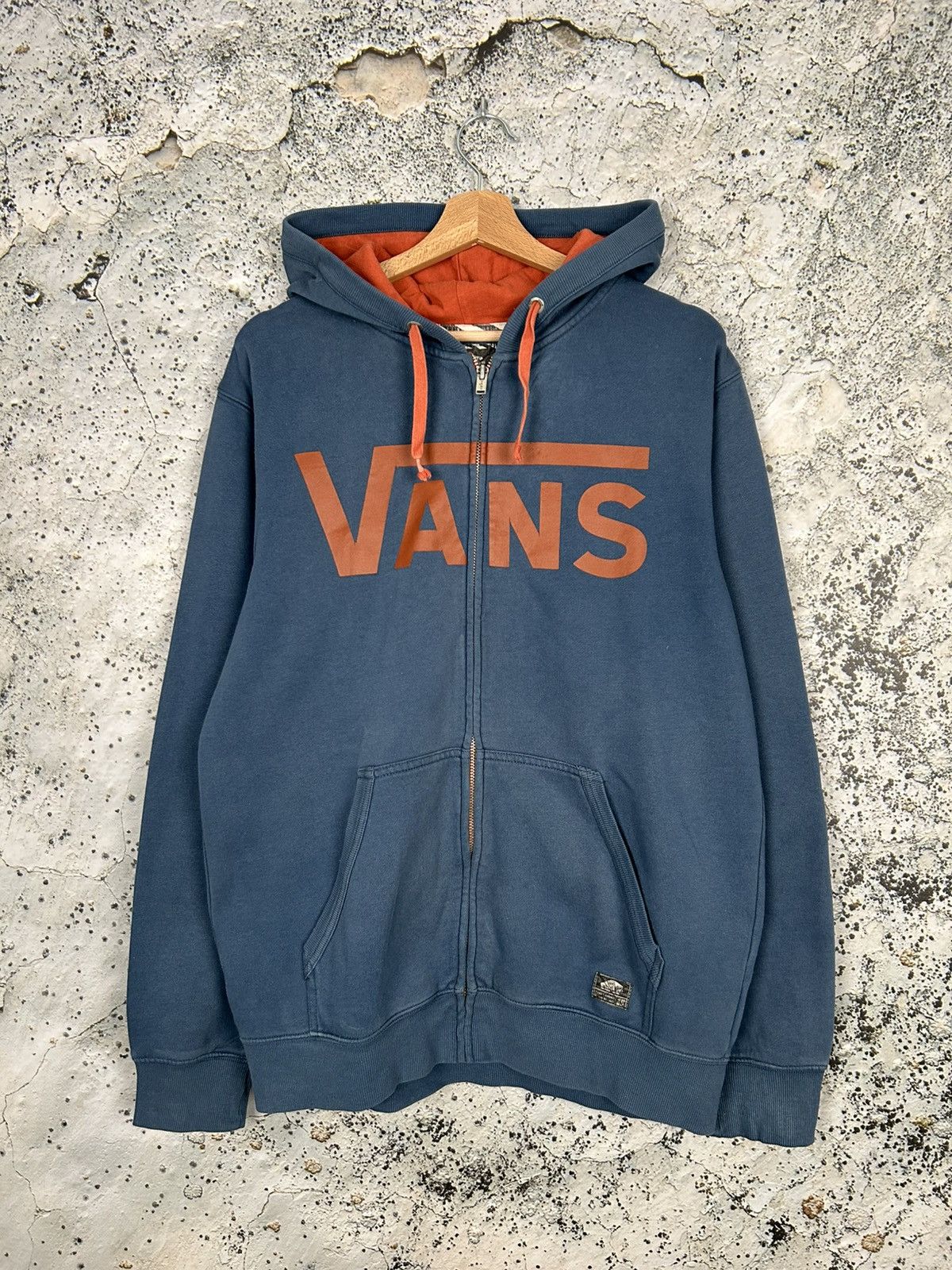 Vans Vans Zip Hoodie Skateboarding Sweatshirt Streetwear Vintage Size US M / EU 48-50 / 2 - 1 Thumbnail