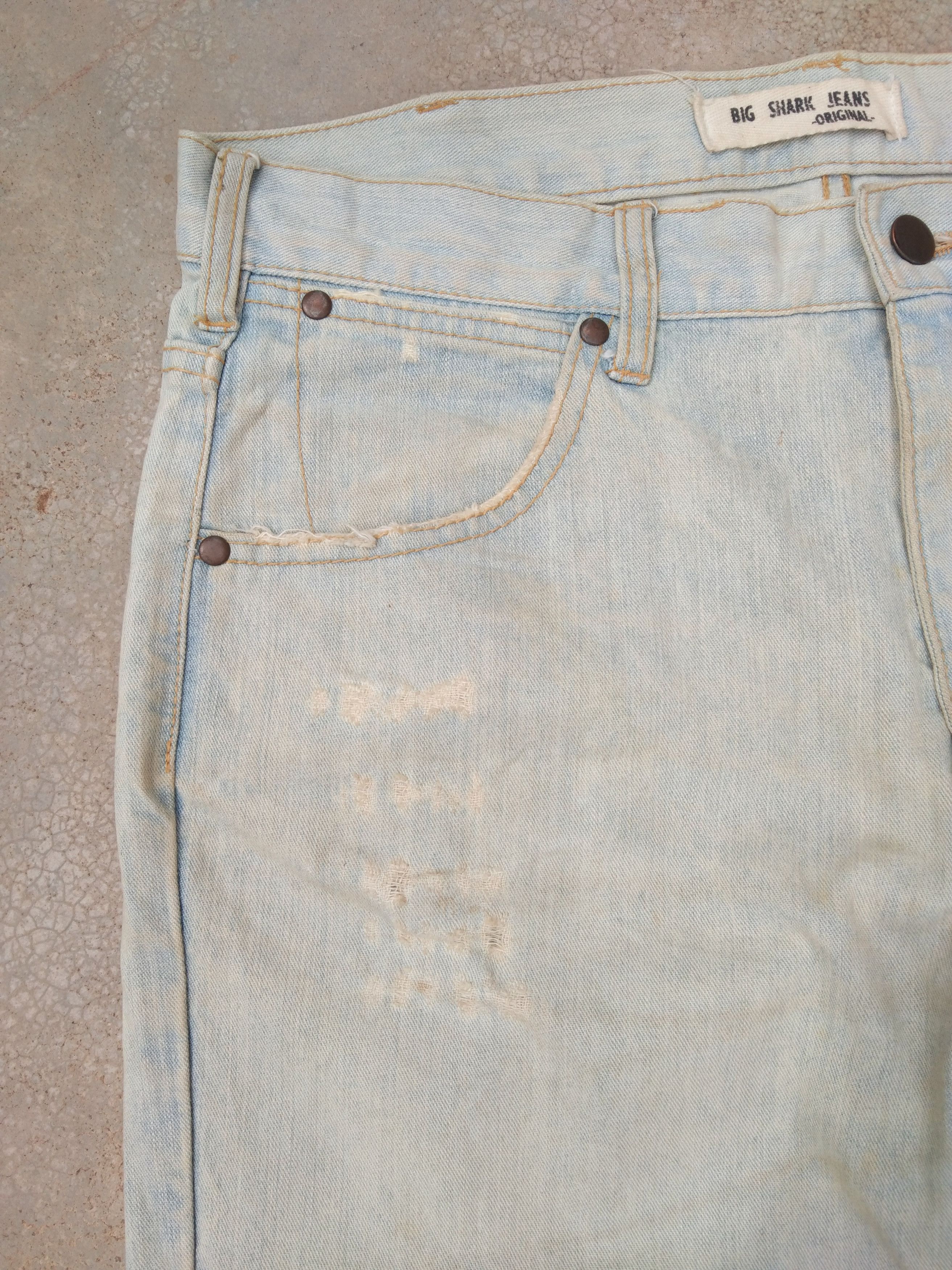 Japanese Brand Vintage Japanese Brand Rusty Wash Flared Jeans 33x30 Size US 33 - 5 Thumbnail