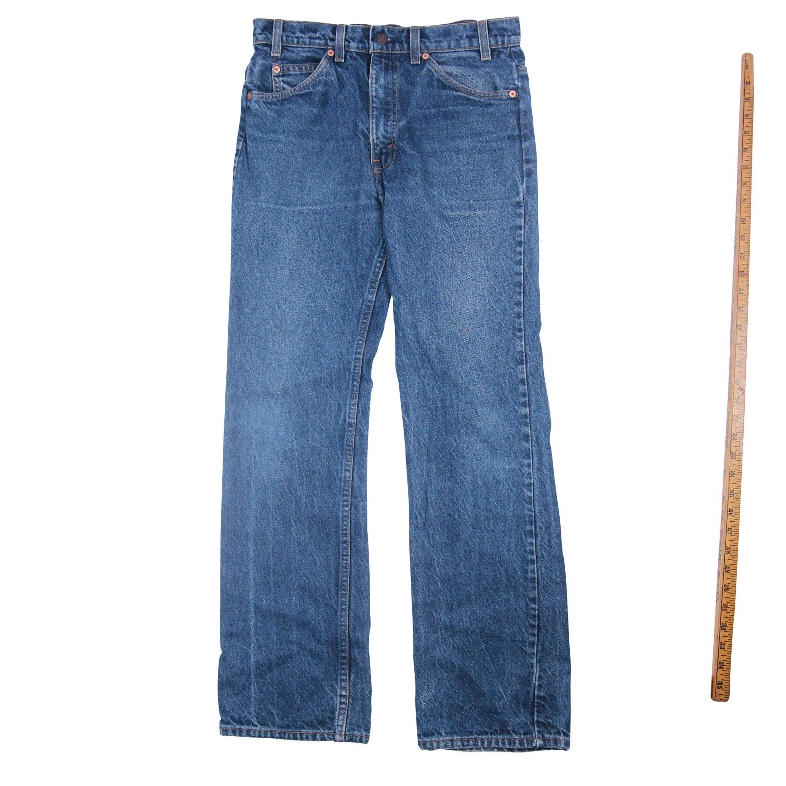 Vintage Levis 517 Orange Tab denim jeans