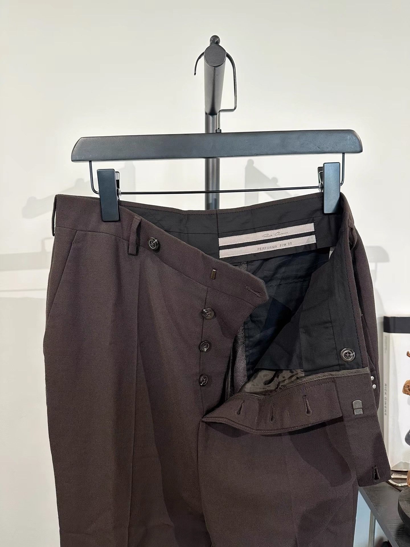 Rick Owens Rick Owens Mainline Formal Trousers K35 Size US 26 / EU 42 - 5 Thumbnail