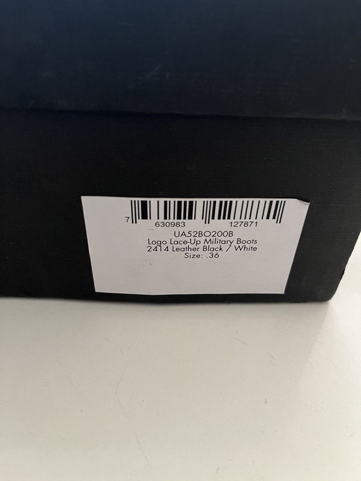 Vetements Vetements Spellout Leather Military Combat Boots Size US 6 / IT 36 - 13 Thumbnail