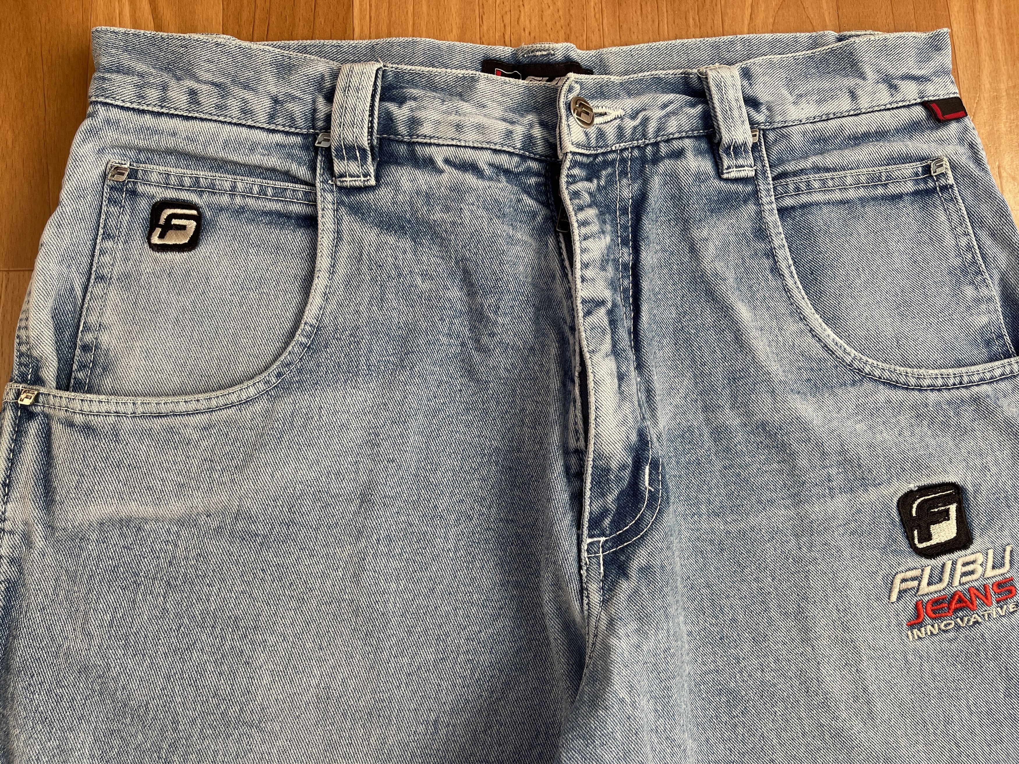 Fubu FUBU jeans, vintage baggy jeans, 90s hip hop skater Y2K 36 Size US 36 / EU 52 - 14 Thumbnail
