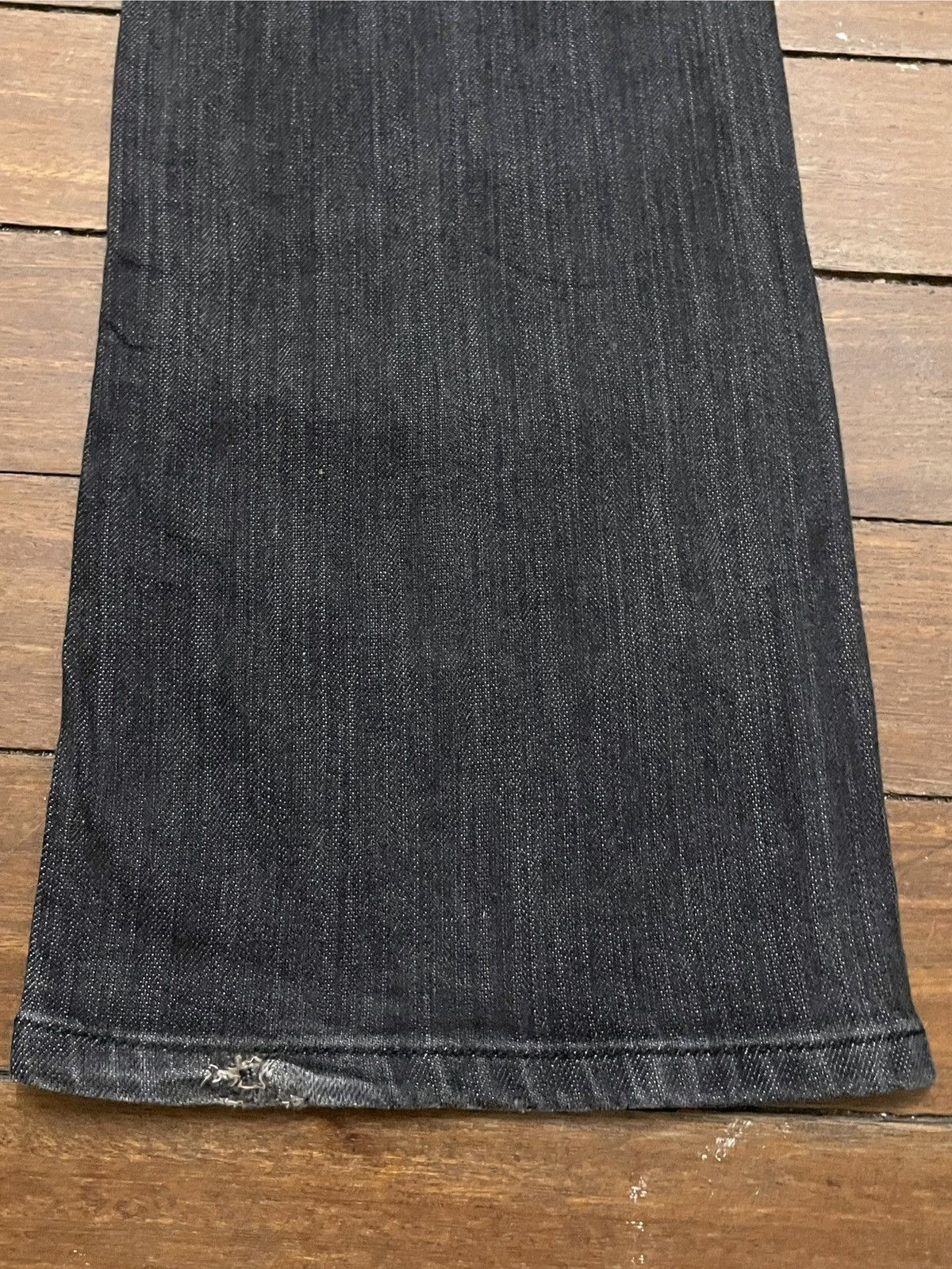 Japanese Brand Rare Vintage Japanese Brand Milky Way Flared Jeans 1990s Size US 33 - 8 Thumbnail