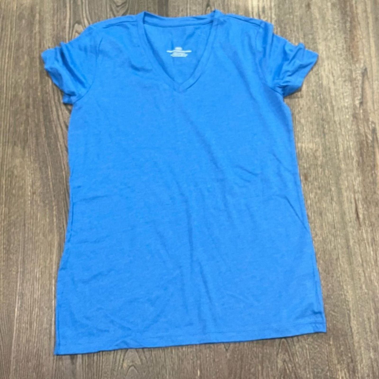 Vintage NWOT 2 Pack Womens T-Shirt VNeckline Short Sleeve Pullover M Size M / US 6-8 / IT 42-44 - 4 Thumbnail