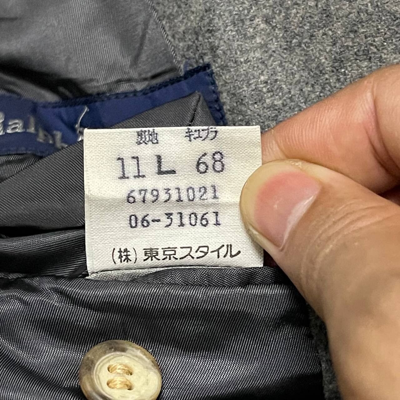 Ralph Lauren Blue Label Vintage Ralph Lauren Blue Label Wool Coat Blazer Size US S / EU 44-46 / 1 - 10 Thumbnail