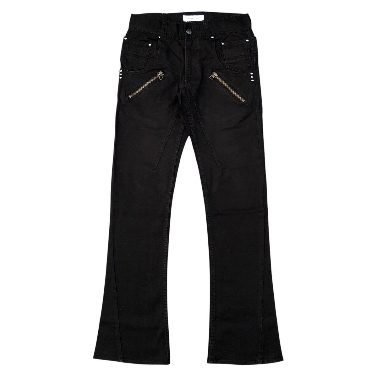 Japanese Brand Urban Craft Gothic Design Bootcut Pants Size US 31 - 1 Thumbnail