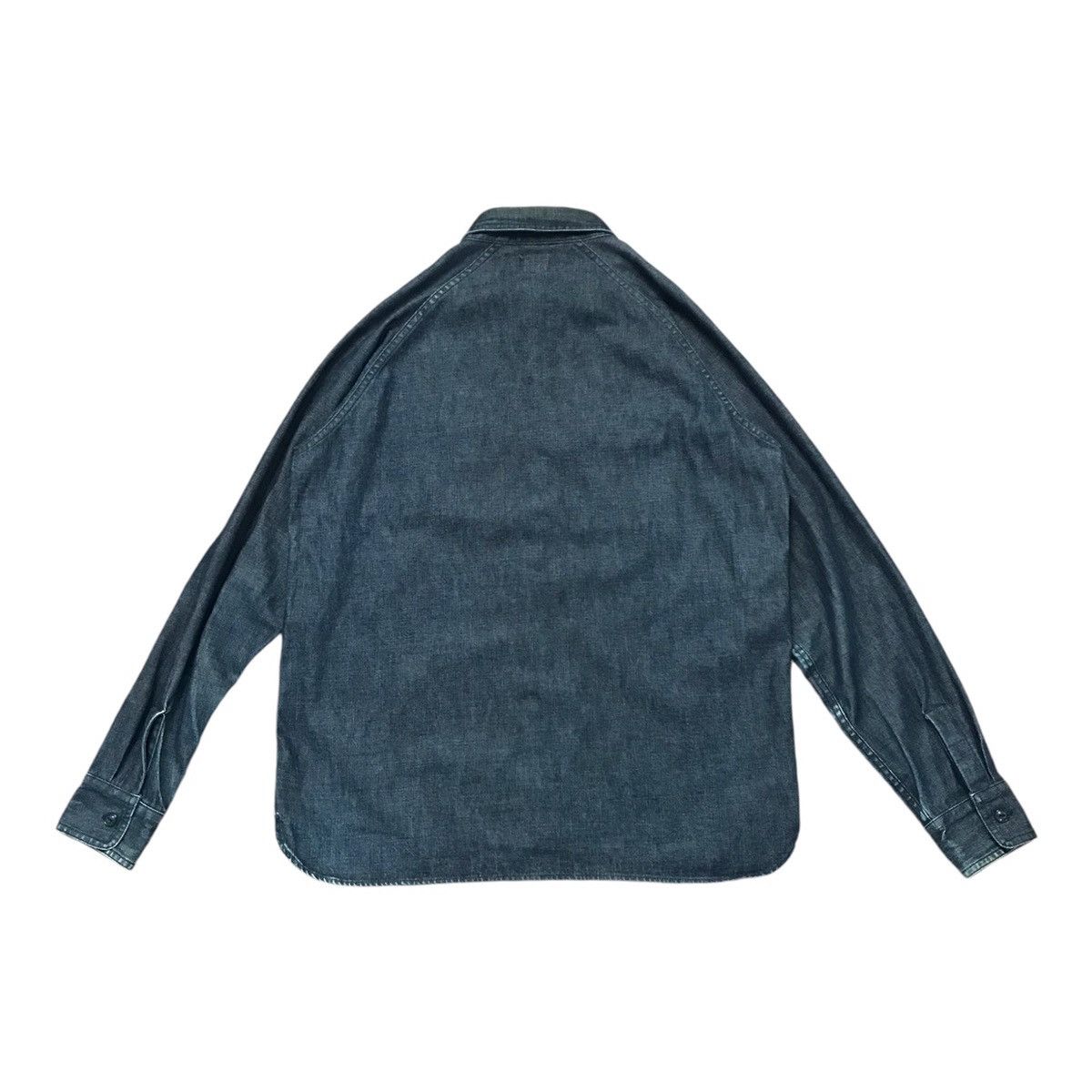 Japanese Brand × Pherrow's × Vintage Pherrow’s Story Button Long Sleeve Denim Jacket Blue/Black Size US M / EU 48-50 / 2 - 8 Thumbnail