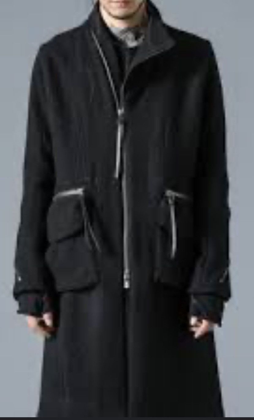 D.Hygen Harris Tweed Washer High-Neck Coat Size US S / EU 44-46 / 1 - 5 Thumbnail
