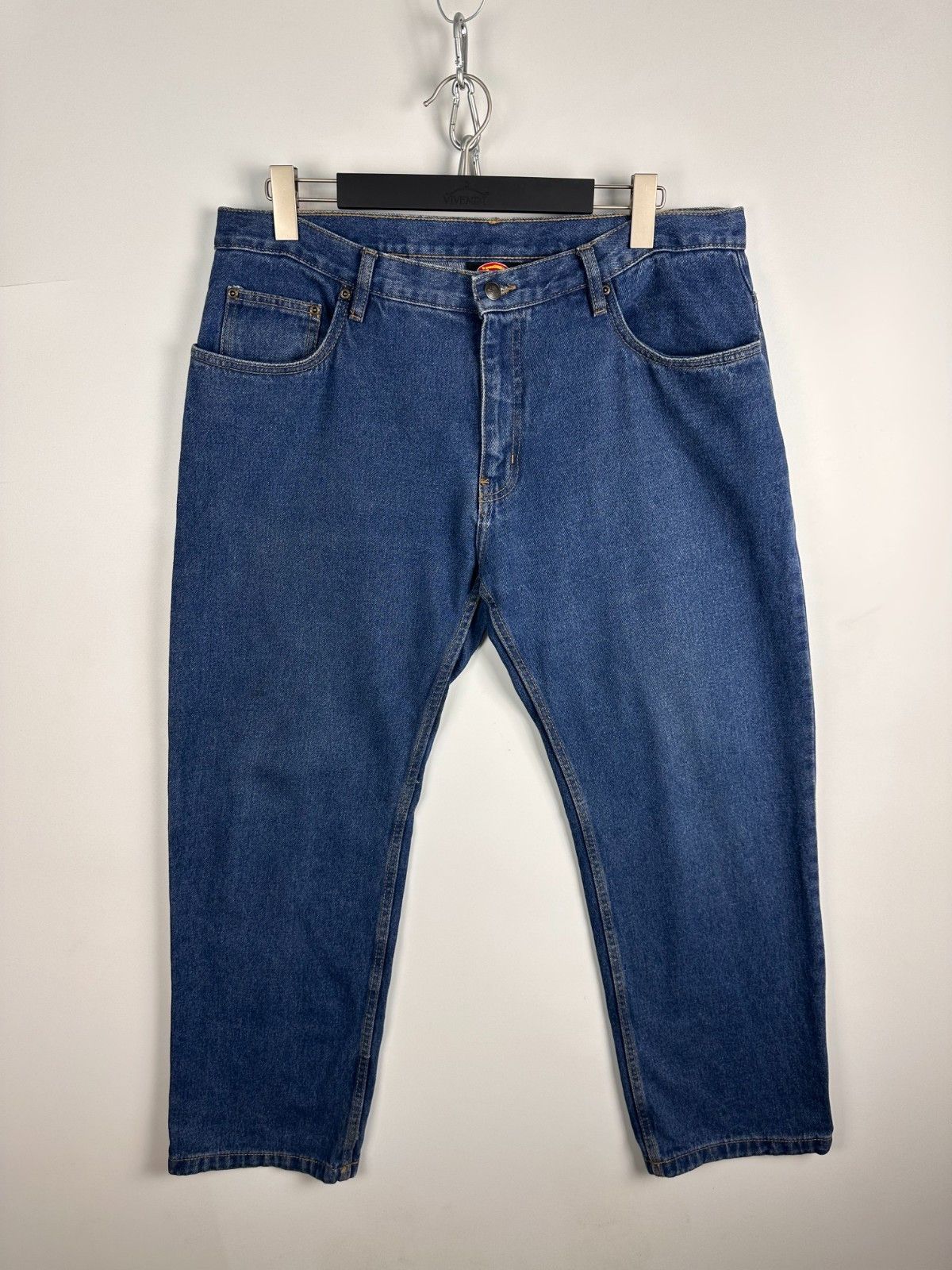 Dickies Vintage Dickies Blue Wide Leg Baggy Fit Jeans Mens size 38 Size US 38 / EU 54 - 1 Thumbnail