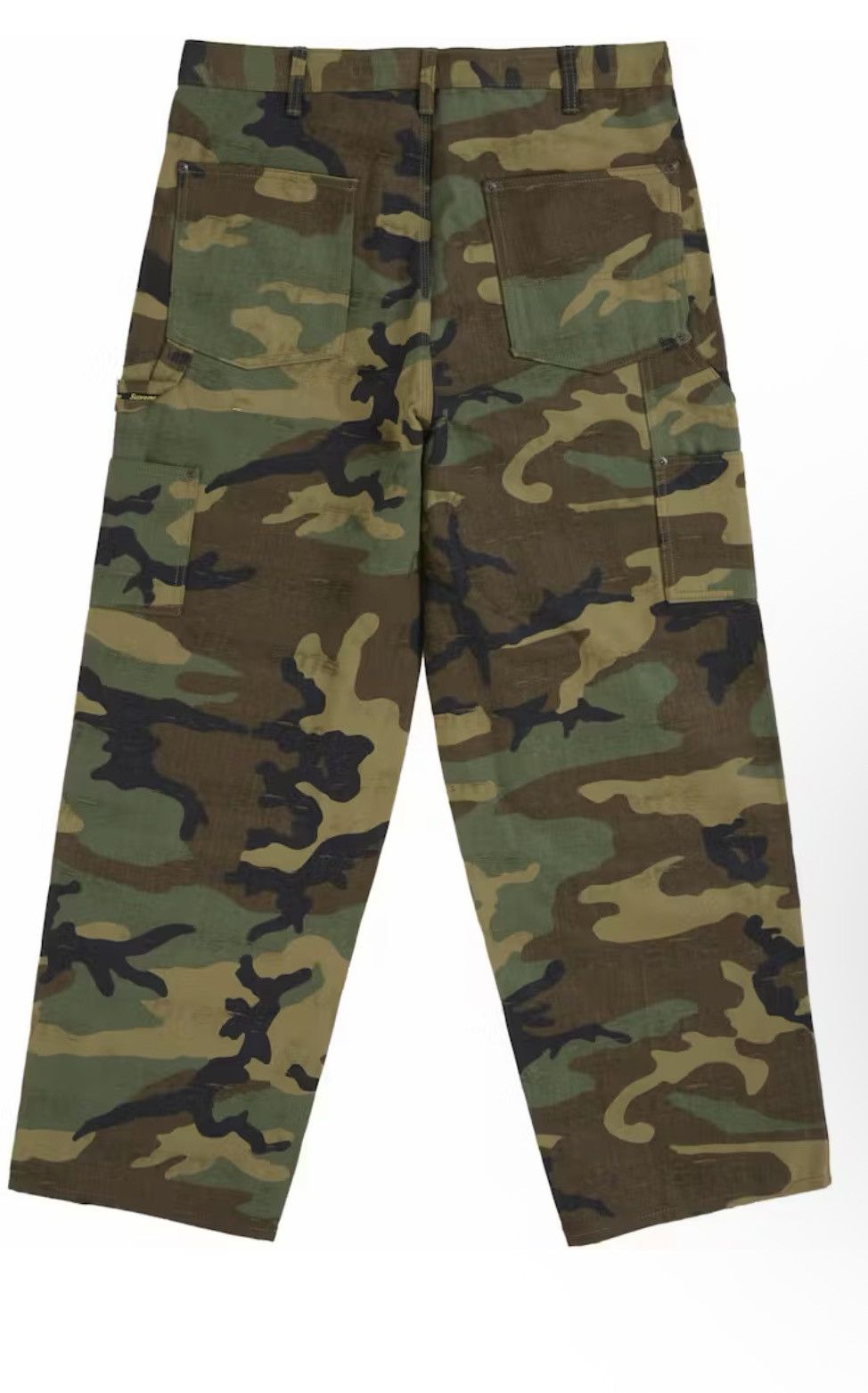 Supreme Supreme jacquard denim double knee pants camo 30 Size US 30 / EU 46 - 2 Thumbnail