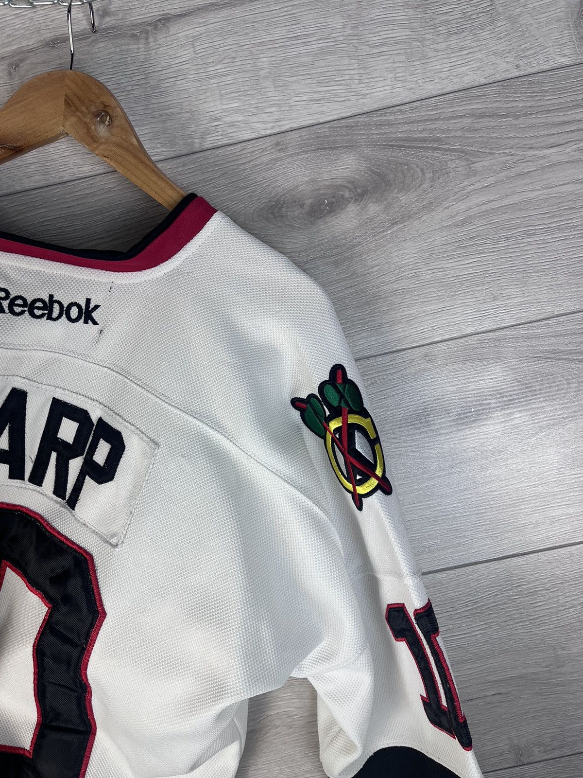 Reebok REEBOK HOKEY JERSEY NHL PATRICK SHARP #10 CHICAGO BLACKHAWKS Size US L / EU 52-54 / 3 - 18 Thumbnail