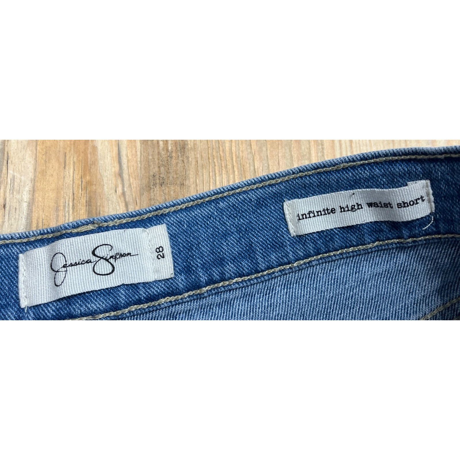 Jessica Simpson Jessica Simpson Infinite High-Waist Shorts - Sz 28 Size 28" / US 6 / IT 42 - 3 Thumbnail