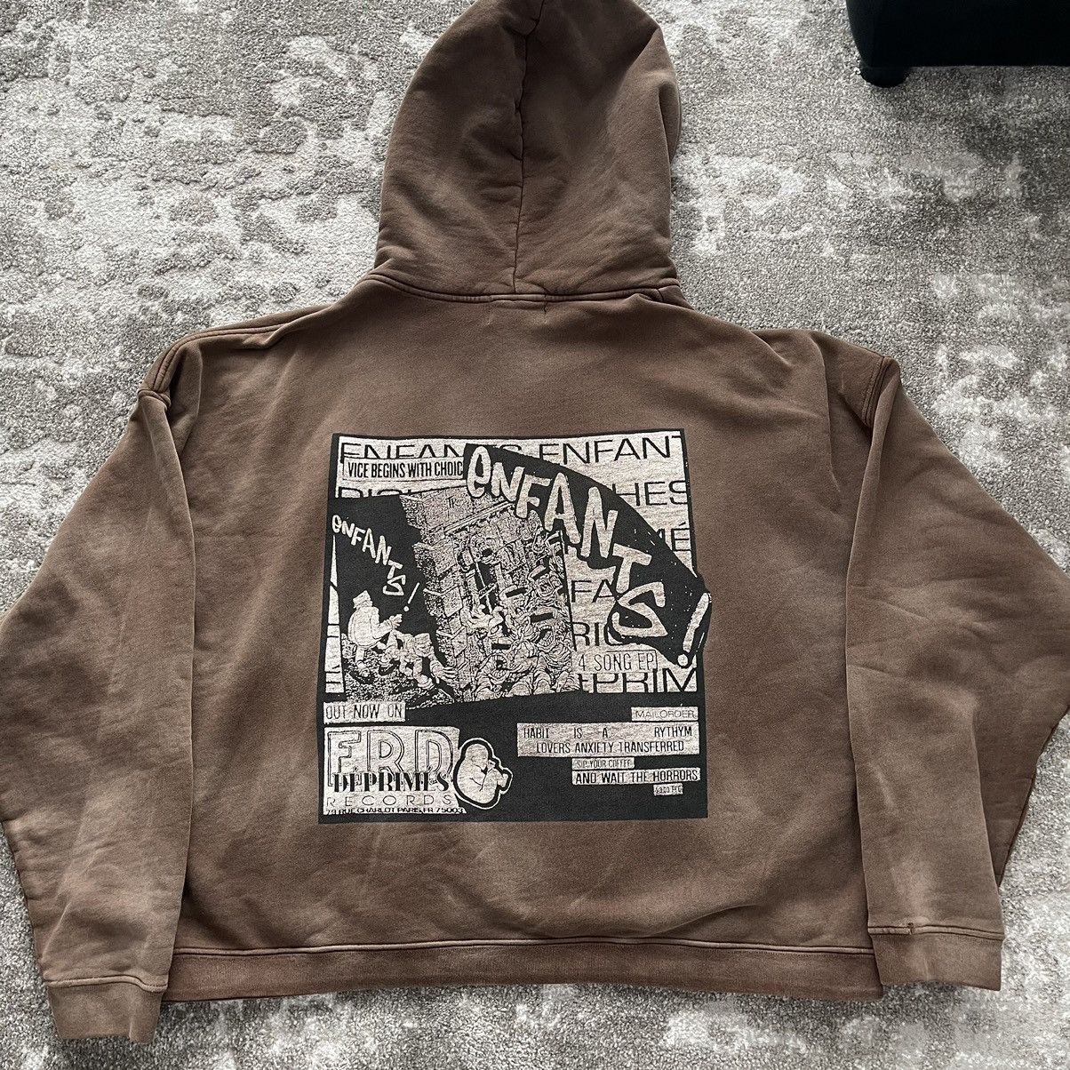 ENFANTS RICHES DEPRIMES Records Hoodie