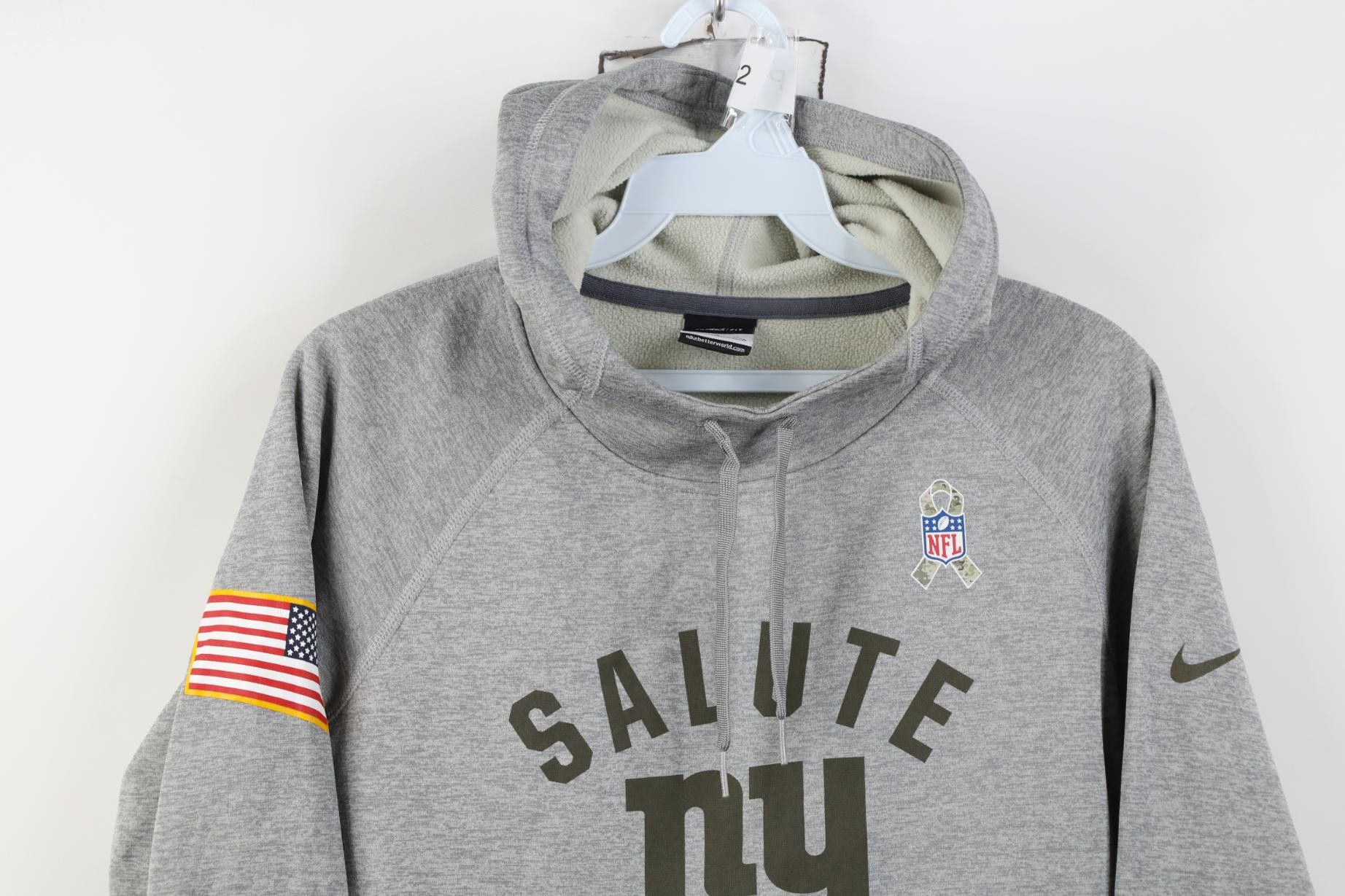 Nike Nike Salute To Service New York Giants Football Sweatshirt Size M / US 6-8 / IT 42-44 - 2 Thumbnail