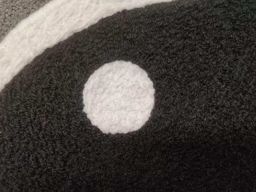 Other PlayBoy Bunny Wool Thread Carpet Black Size ONE SIZE - 3 Thumbnail