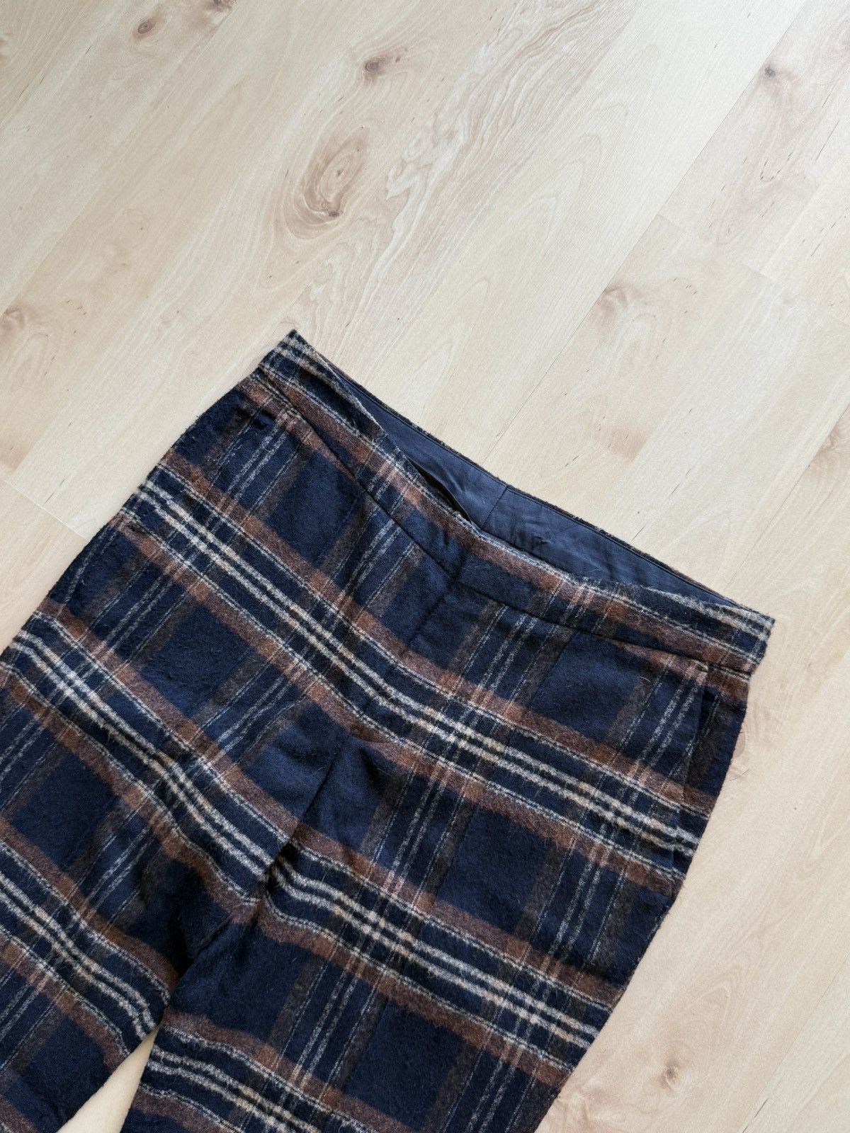 Chloe Chloe Stora Wool Check trousers Pants size 38 Size 27" / US 4 / IT 40 - 3 Thumbnail