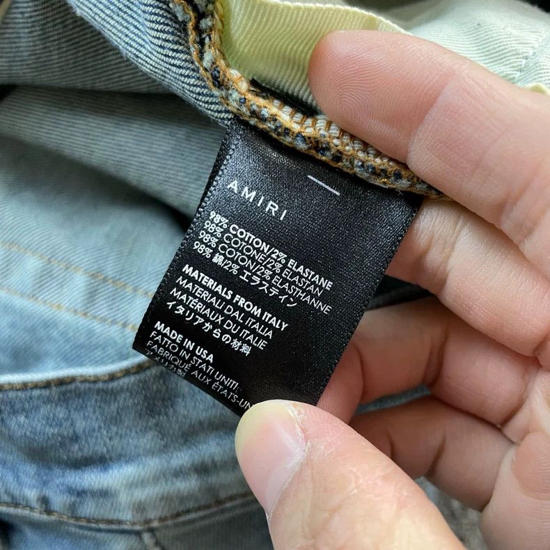 Amiri Amiri distressed jeans Size US 31 - 5 Thumbnail