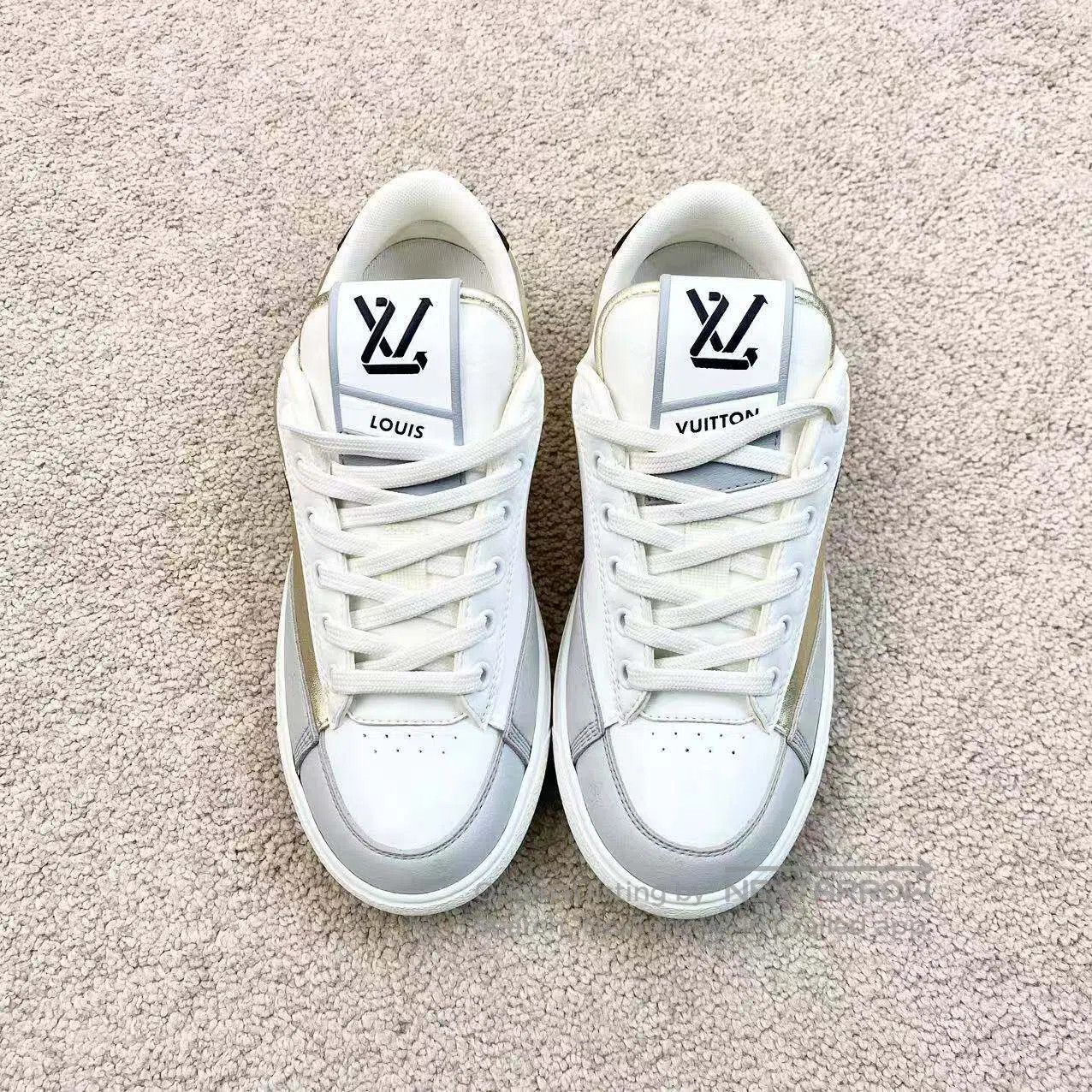 Louis Vuitton Louis Vuitton Charlie side-logo large-logo sneakers| Size US 5 / IT 35 - 3 Thumbnail