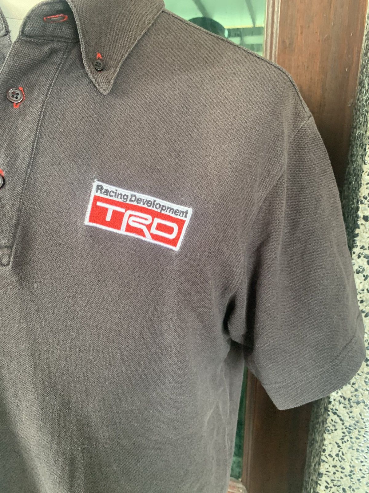 Vintage Vintage 90s Toyota TRD Racing Development Polo Shirt Size US L / EU 52-54 / 3 - 2 Thumbnail