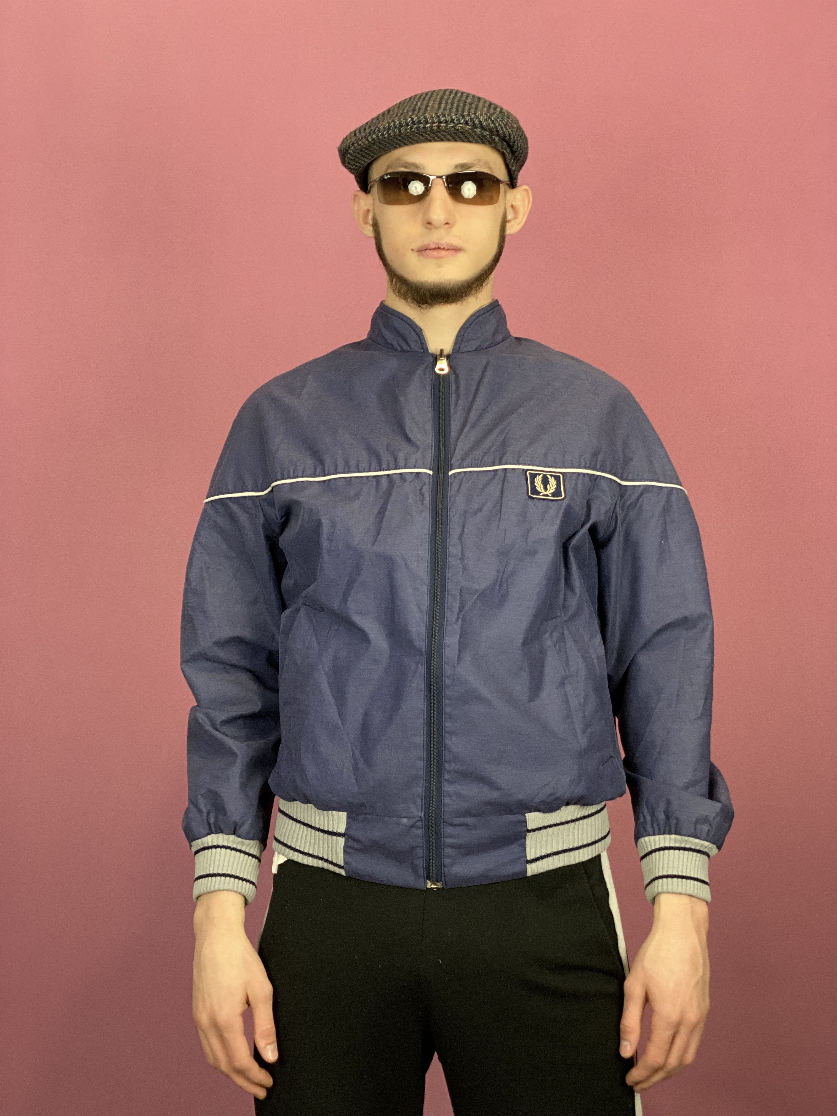 Fred Perry × Vintage 90s Fred Perry Vintage Men's Bomber Reversible Jacket Size US M / EU 48-50 / 2 - 1 Thumbnail