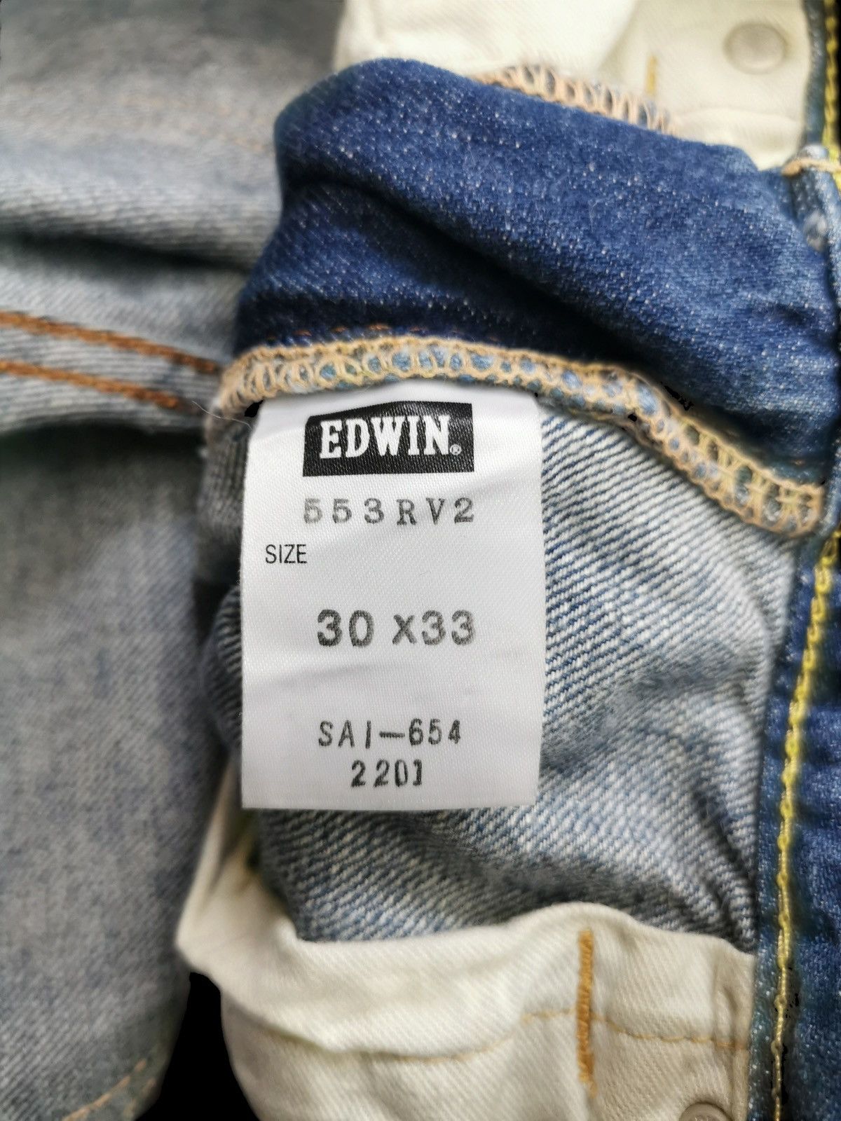 Edwin Vintage Edwin Distressed Jeans Rebel Vintage Size US 32 / EU 48 - 12 Thumbnail