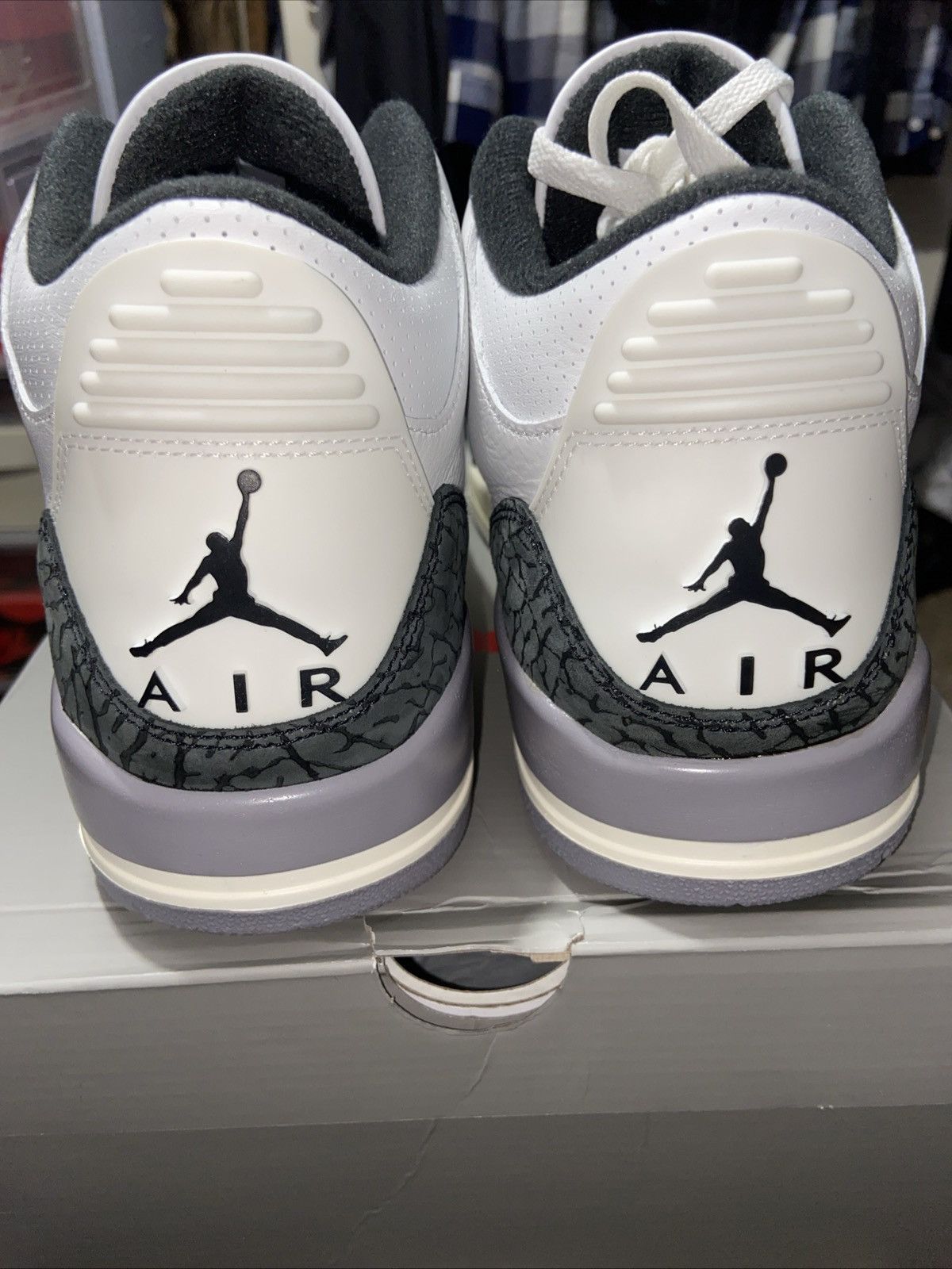 Jordan Brand Air Jordan 3 Retro 'Cement Grey' Size 11.5 Size US 11.5 / EU 44-45 - 10 Thumbnail