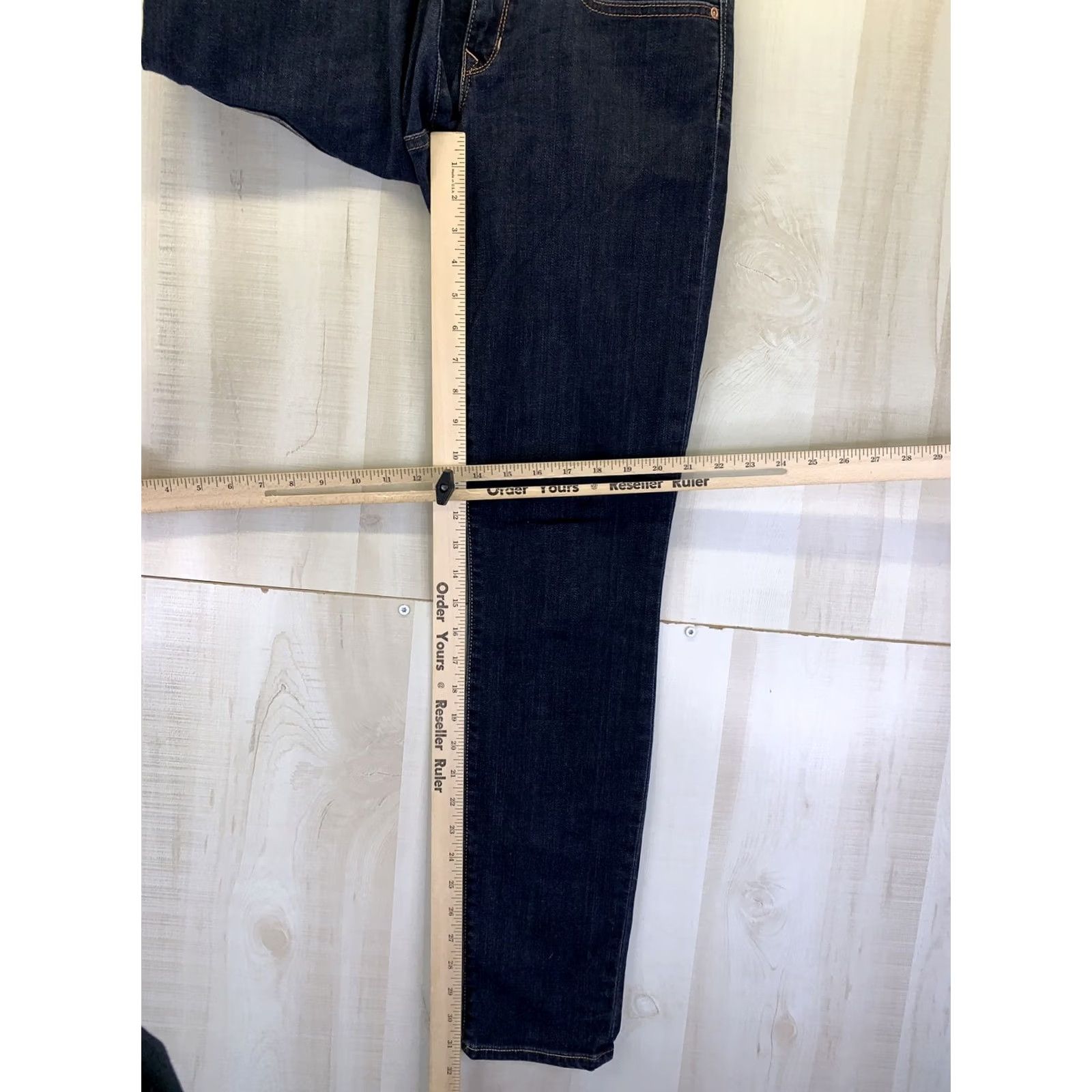 Gap Gap Dark Wash Ankle Skinny Denim Women’s Jeans 28/6-10503 Slim Cotton Blend Stretch Blue Sizes 6 Regular Women Mids 28In Inseam See Photo Size 28" / US 6 / IT 42 - 4 Thumbnail