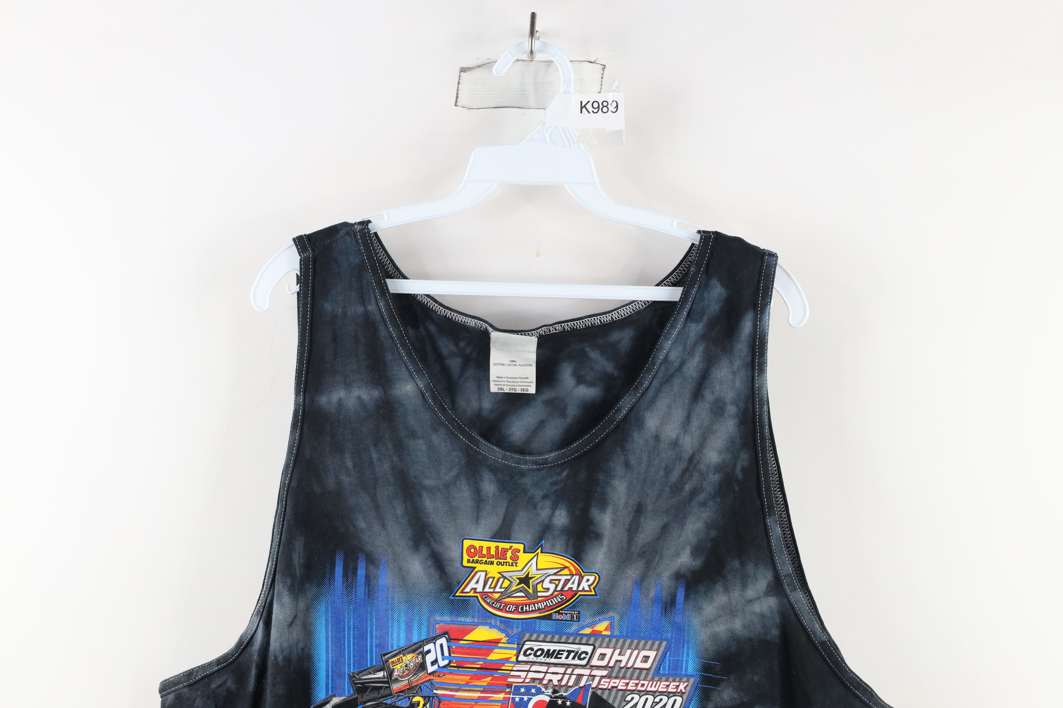 Vintage Star Circuit of Champions Sprint Racing Tank Top T-Shirt Size US XXL / EU 58 / 5 - 2 Thumbnail