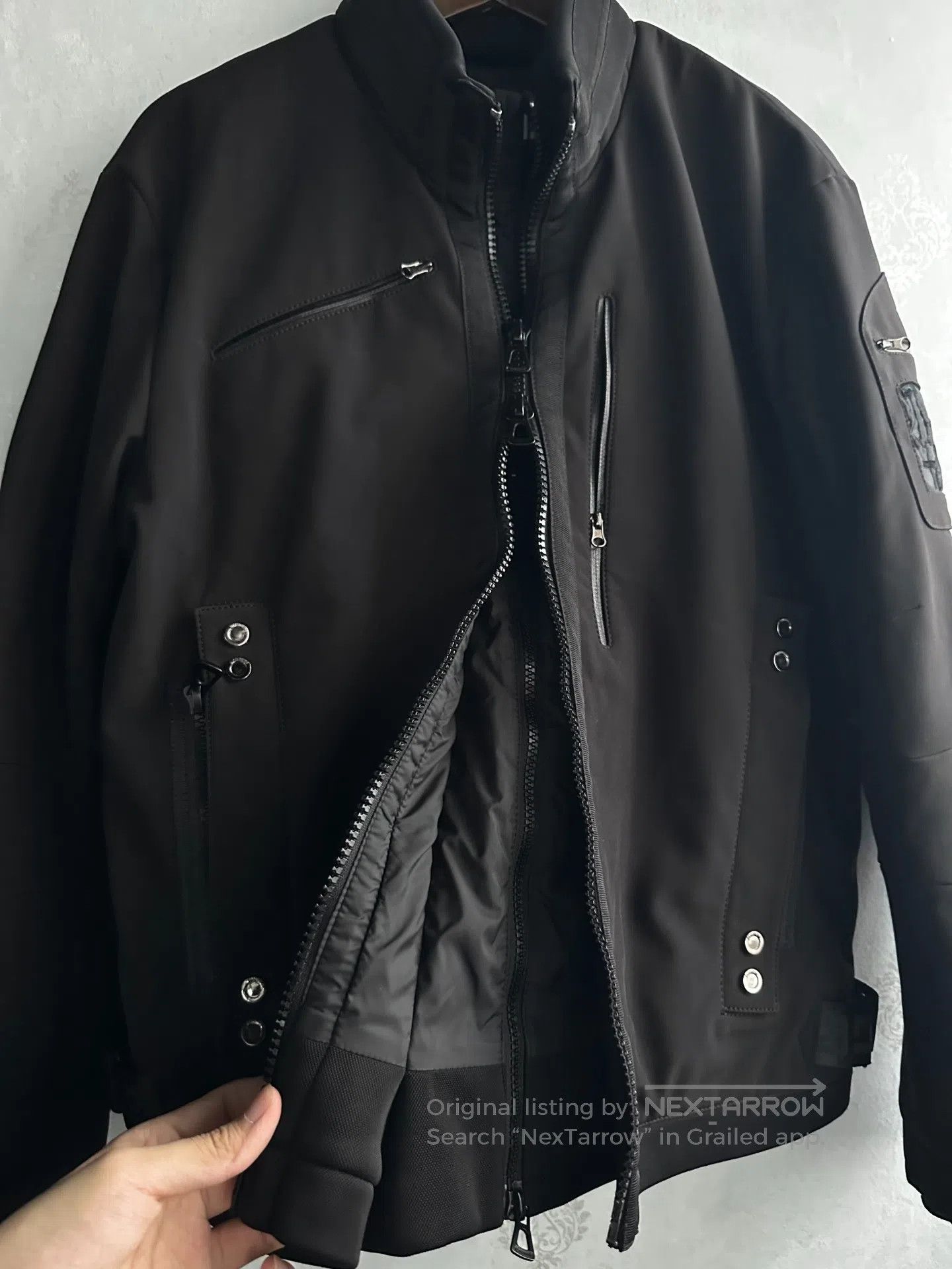 Dirk Bikkembergs dirk bikkembergs size48 Double-layer zipper jacket| Size US M / EU 48-50 / 2 - 3 Thumbnail