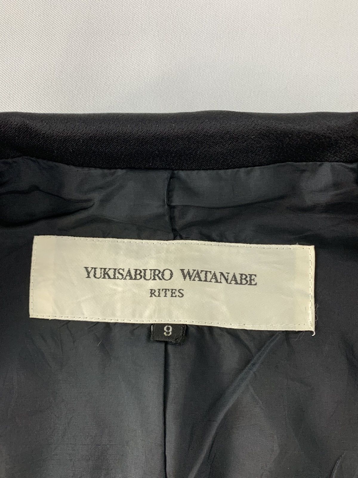 Japanese Brand Yukisaburo Watanabe Rites Versatile Blazer Short Sleeve Size S / US 4 / IT 40 - 6 Thumbnail