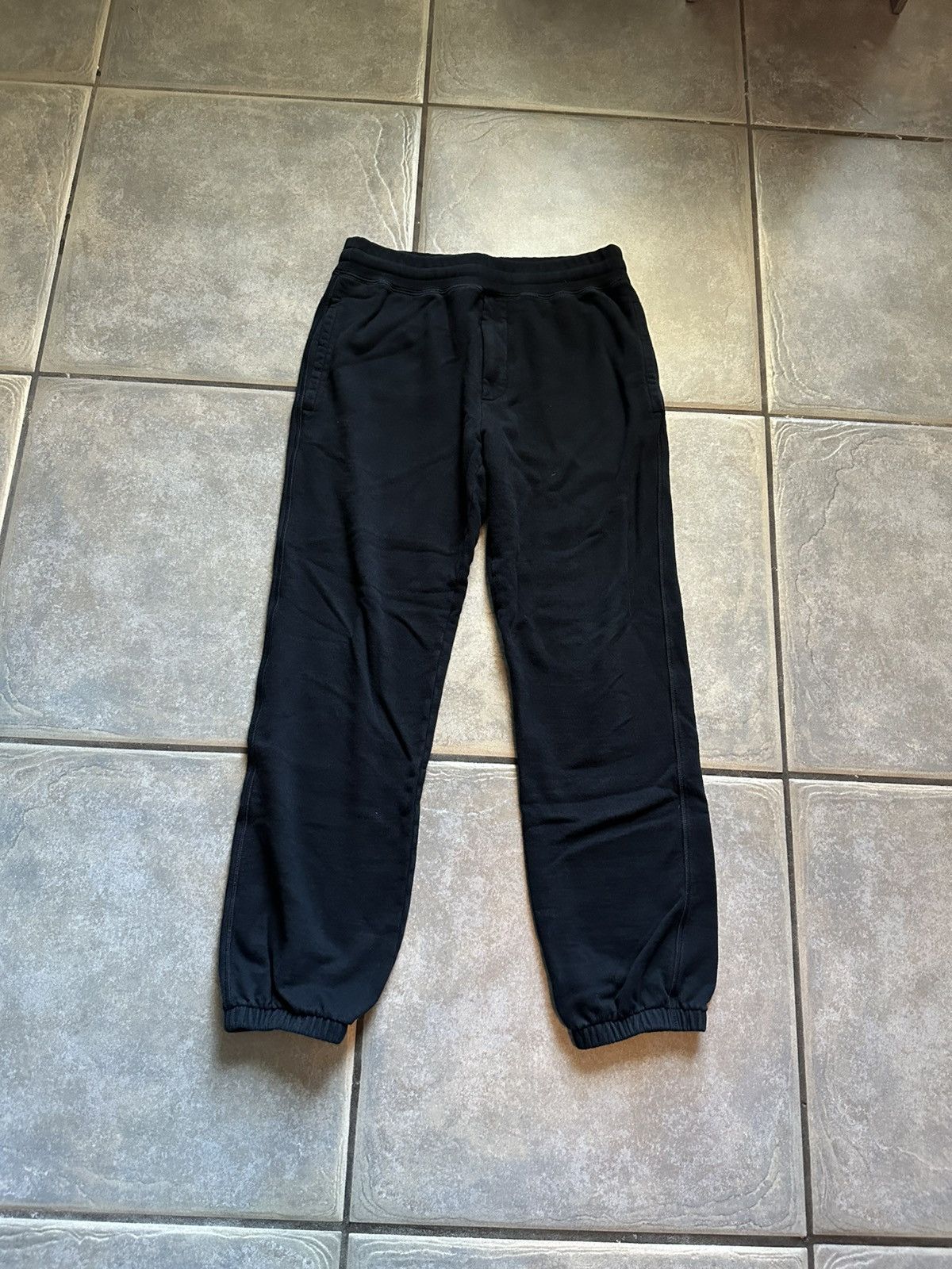 The Row Navy Sando Tapered Sweatpants Size US 32 / EU 48 - 1 Thumbnail