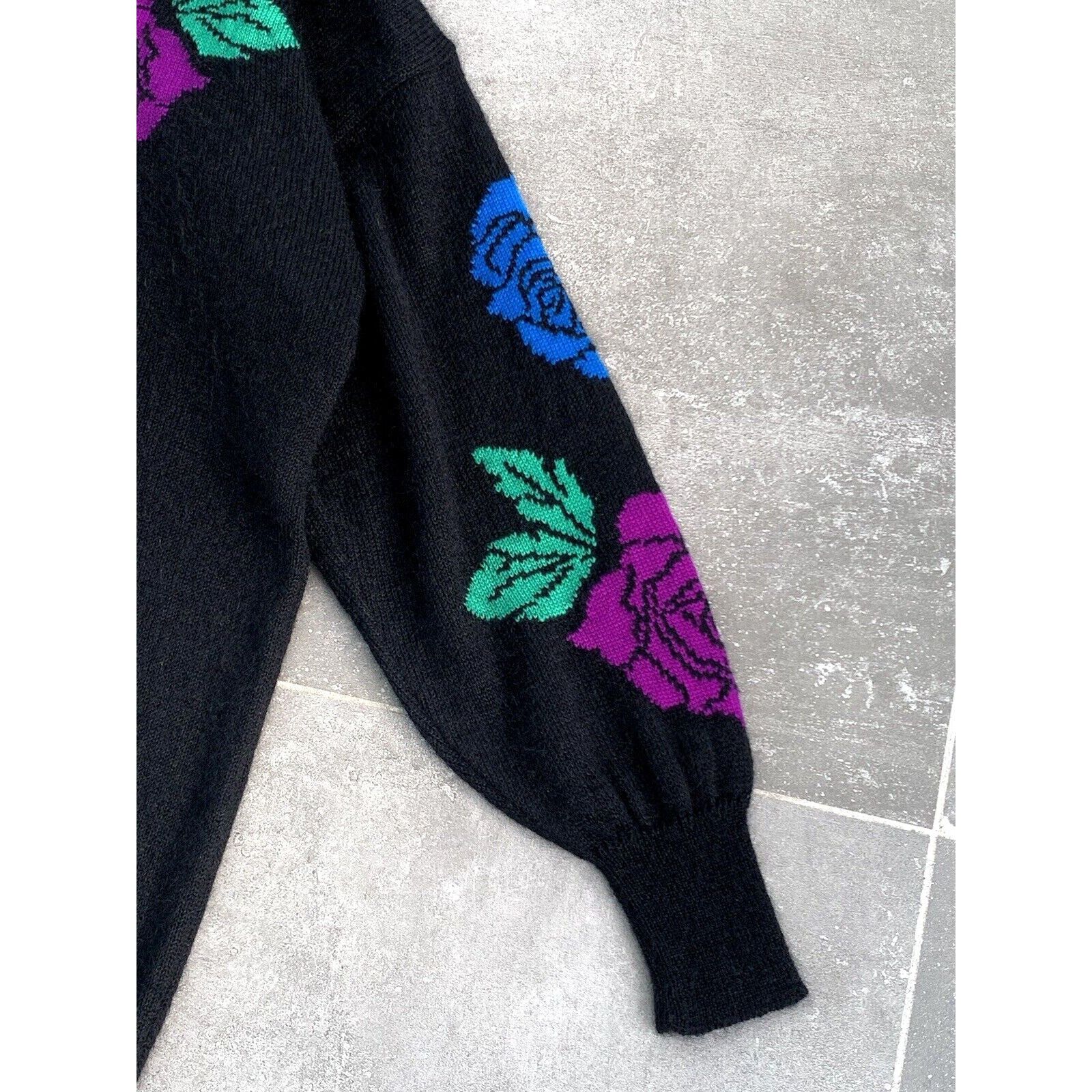 Escada × Vintage Women's ESCADA MARGARETHA LEY Mohair Sweater Jumper EU 38 M Size M / US 6-8 / IT 42-44 - 4 Thumbnail