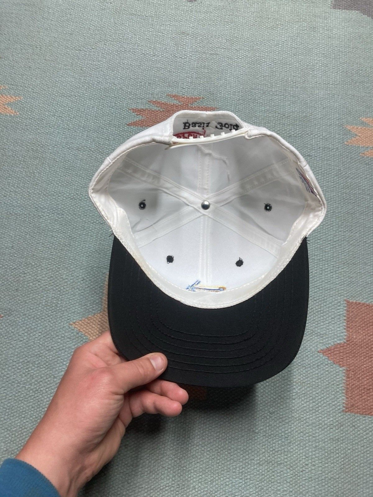 New Era × Vintage SnapBack hat cap dupont basis gold scuba snorkel made USA Size ONE SIZE - 6 Thumbnail