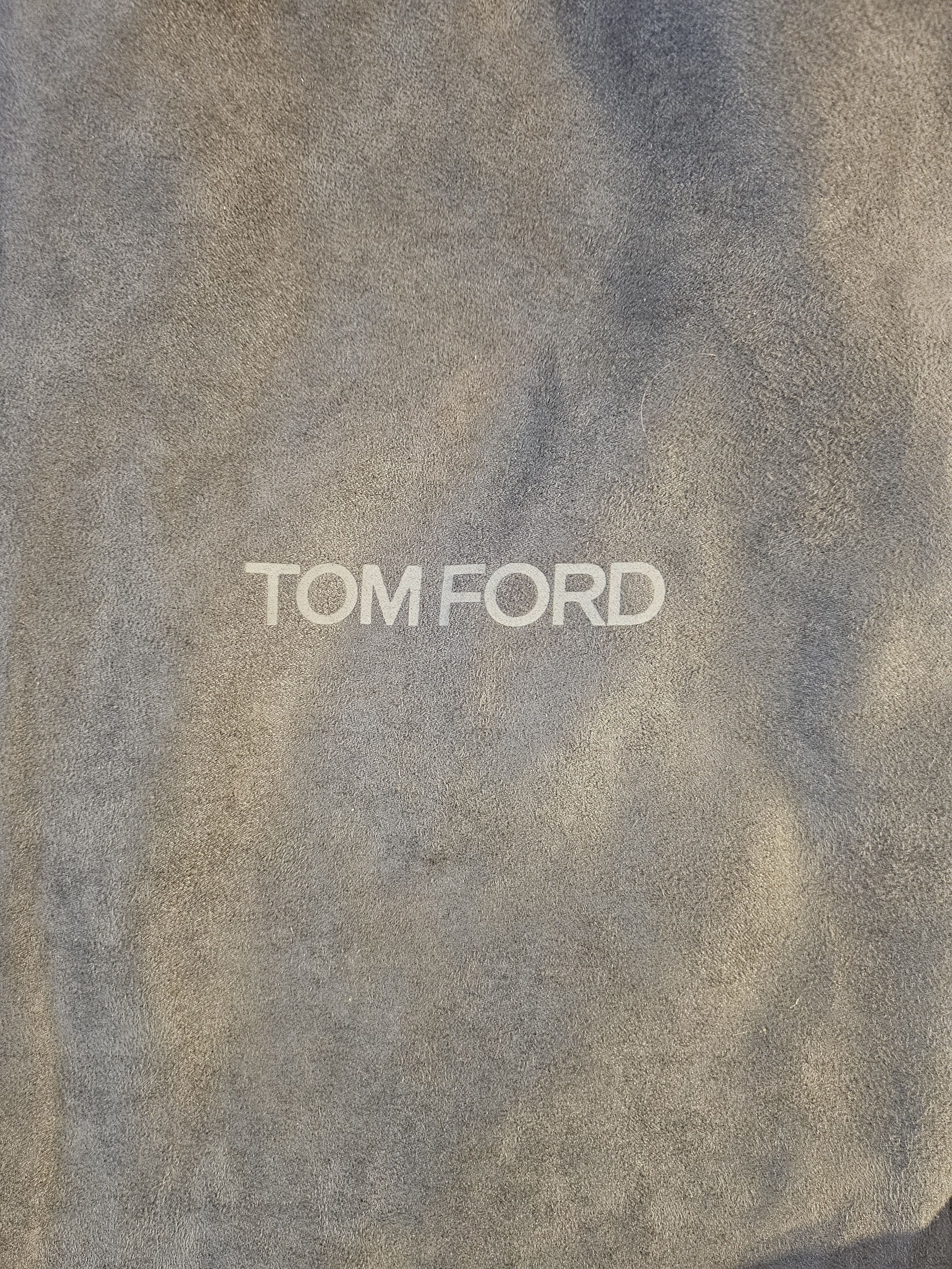 Tom Ford Tom Ford Black Shoes (Gold Logo) Size US 8 / EU 41 - 4 Thumbnail